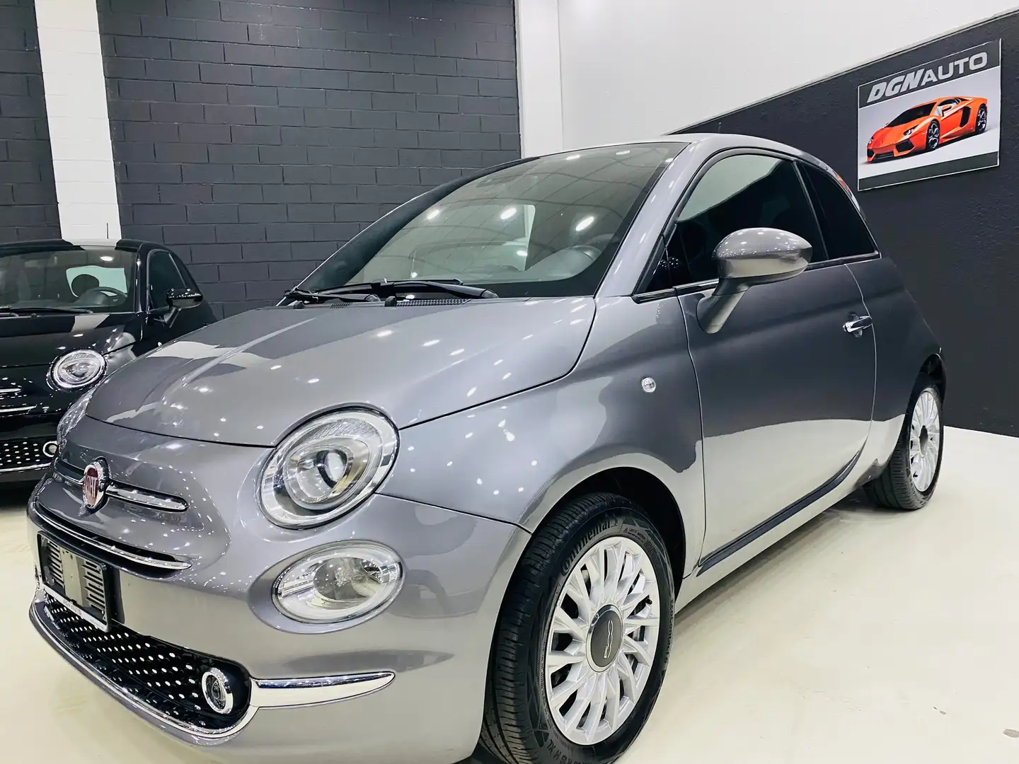 Fiat 500 500 1.0 hybrid Dolcevita 70cv Navy Carplay Szary - 2