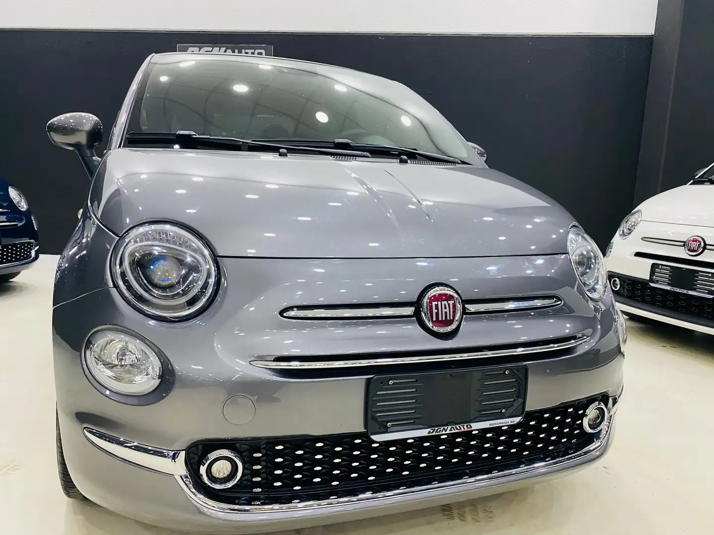 Fiat 500 500 1.0 hybrid Dolcevita 70cv Navy Carplay Szary - 1
