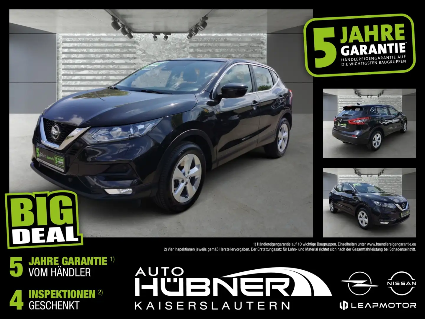 Nissan Qashqai Acenta AHK|Navi|Kamera|PDC|Sitzheizung Noir - 1