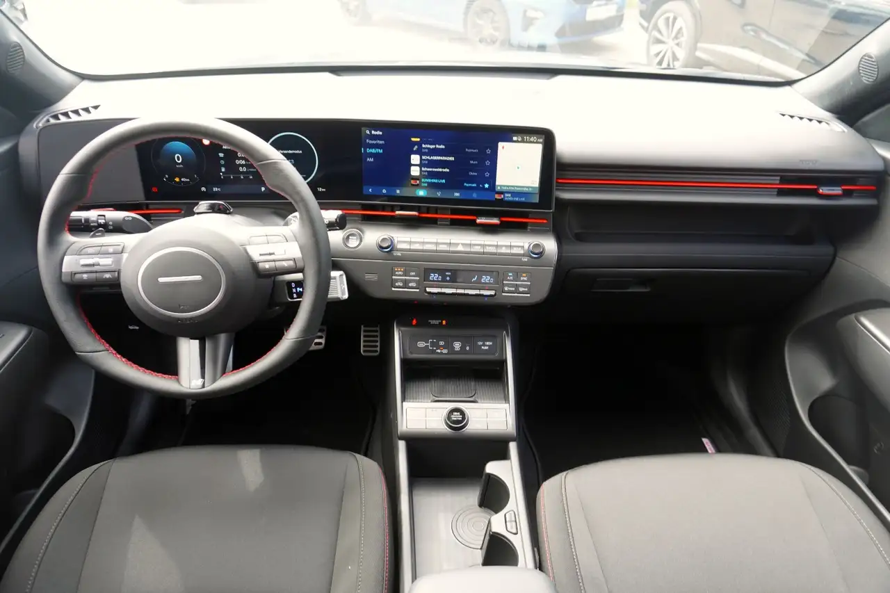 Hyundai Kona N-Line 1.6 T-GDI Aut. LED ACC Kamera, миниатюра 11