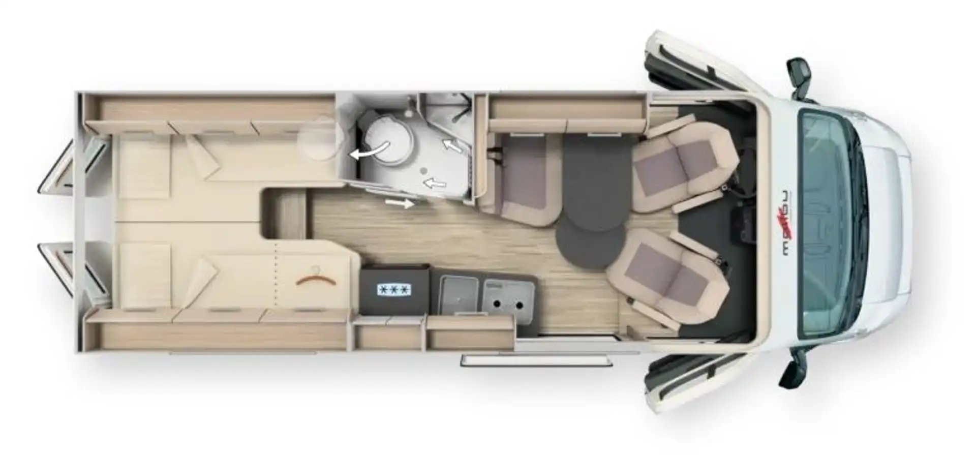 Malibu DIVERSITY 640 LE K Liste: 104.990€ Grau - 2