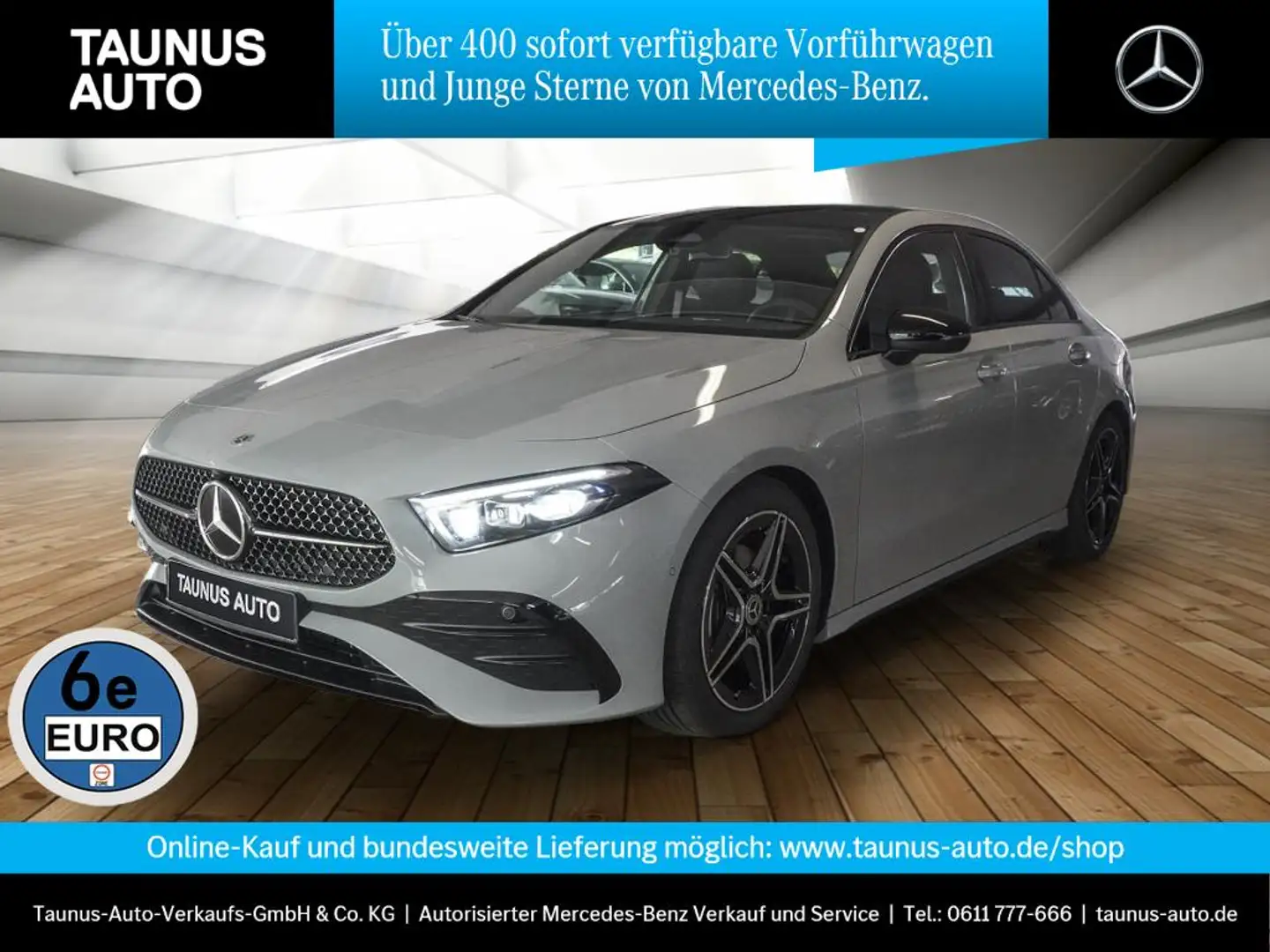 Mercedes-Benz A 180 AMG-NIGHT-DISTRONIC-PANO-KEYLESS-UVP 49.500,- Šedá - 1