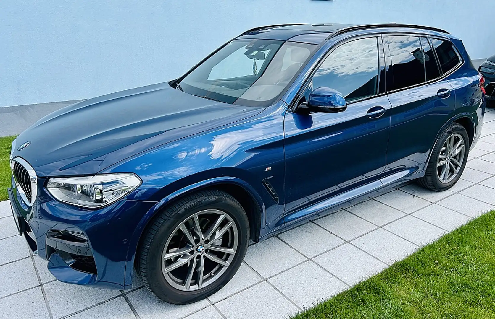 BMW X3 xDrive 20d 48V Aut. // M-Sport - Topzustand // ... Bleu - 2
