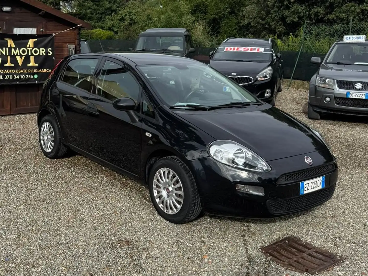 Fiat Punto Punto III 2012 5p 1.4 easypower Lounge Gpl E6 Noir - 1
