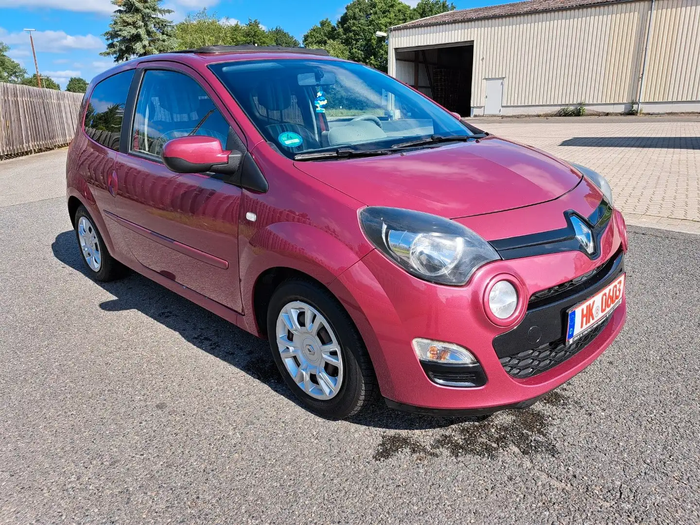 Renault Twingo Liberty Großes Faltdach Klima Tüv Neu Paars - 2