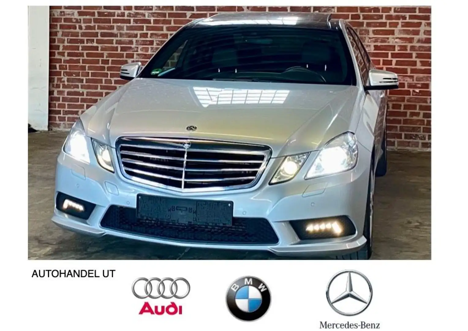 Mercedes-Benz E 350 CDI 7G AMG Paket/Nav Comand/PANO/R.Kam/H&K Argintiu - 1