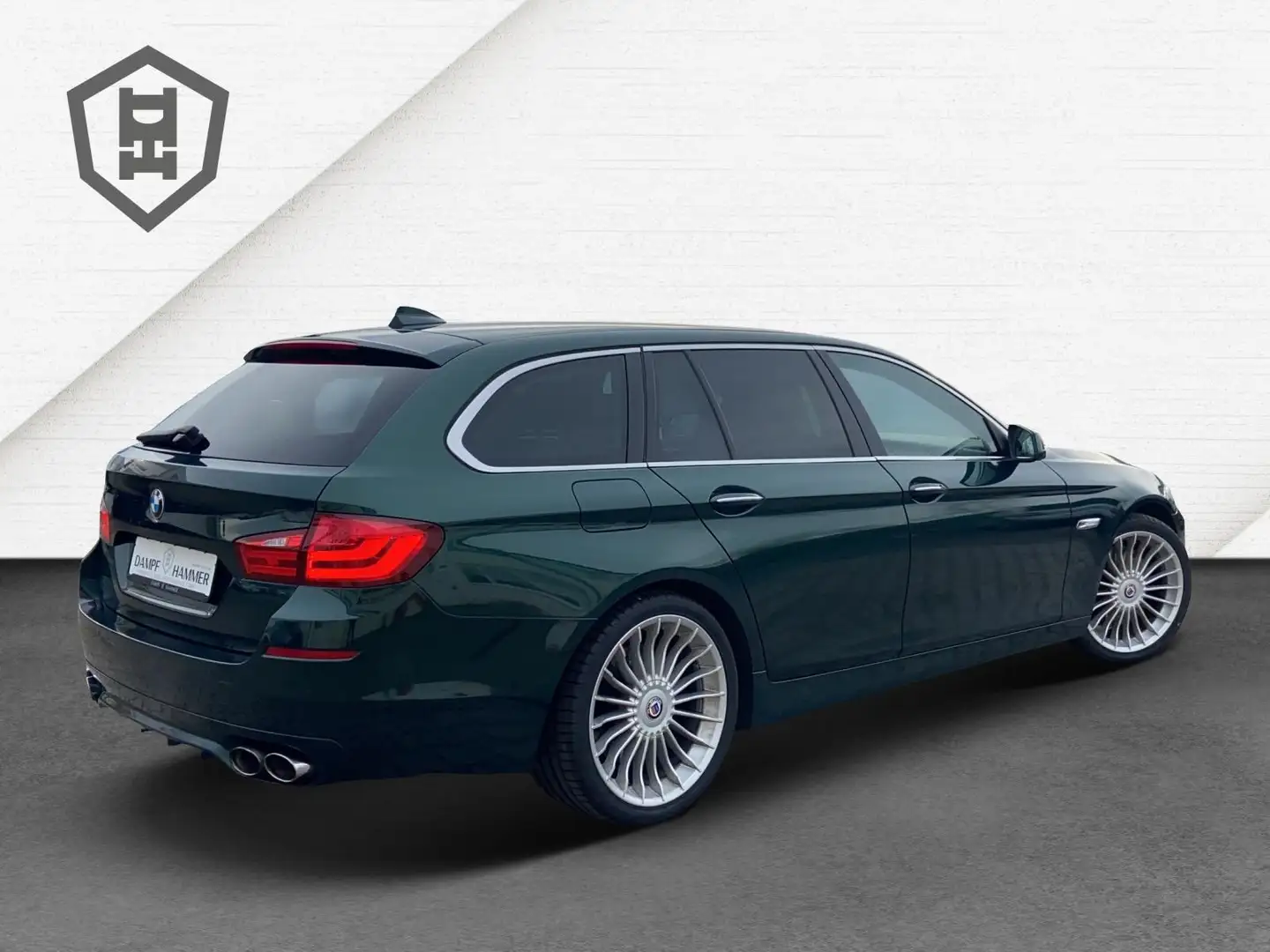 Alpina B5 Bi-Turbo Touring Alpinagrün II/Zimtbraun #028 Зелений - 2