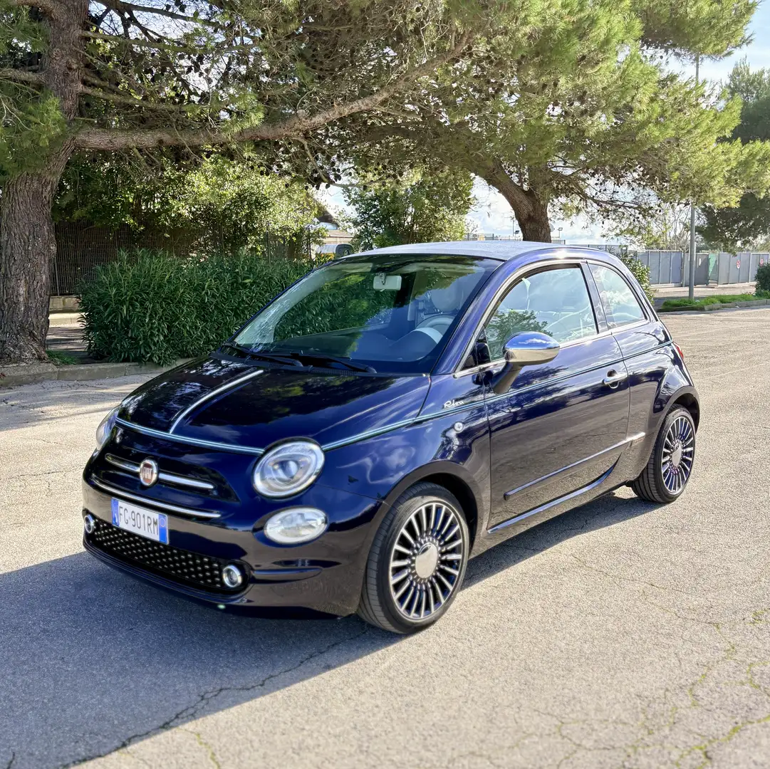 Fiat 500C 1.3 mjt Riva 95v Azul - 2