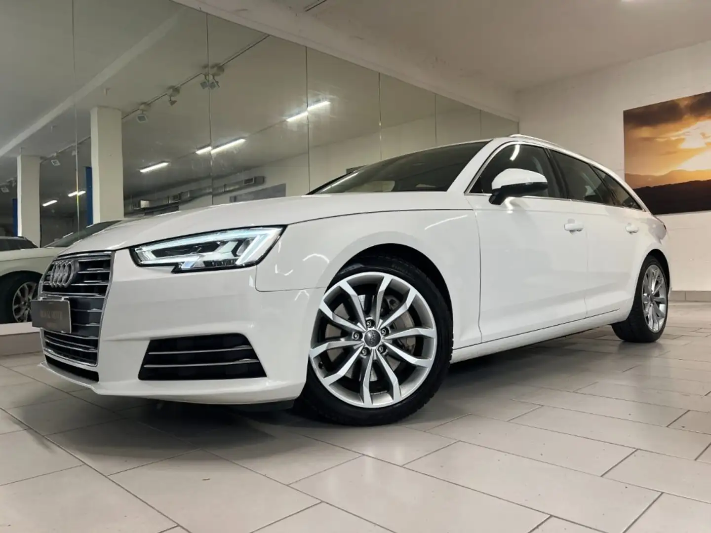 Audi A4 Avant 3.0 TDI 272cv Quattro Business Sport + B&O ! Blanc - 1