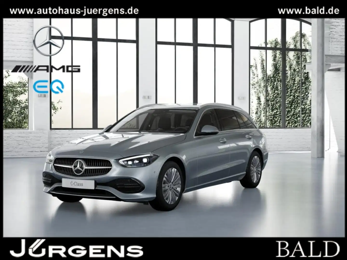 Mercedes-Benz C 220 d 4M T Avantgarde/DIGITAL/Kamera/Memo/Totw Silber - 2