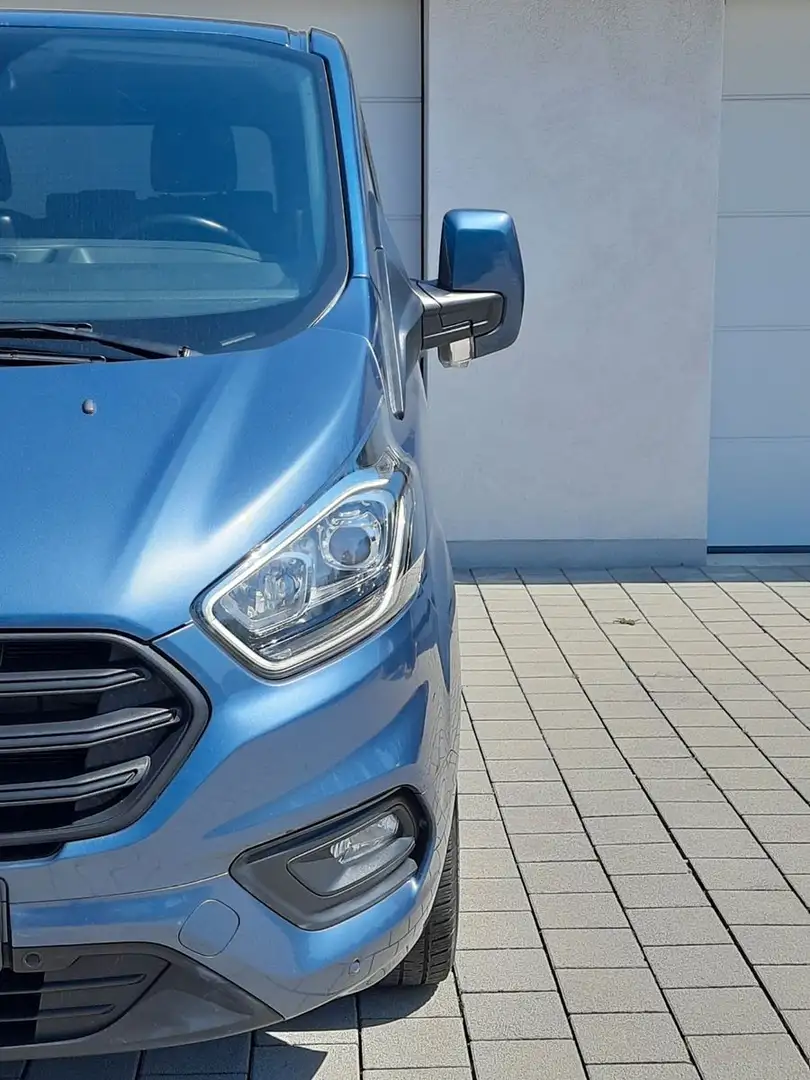 Ford Transit Custom 2.0TDCi/170PS/8+1 Sitze/DAB/Kamera/AHK/EU6 Blau - 1