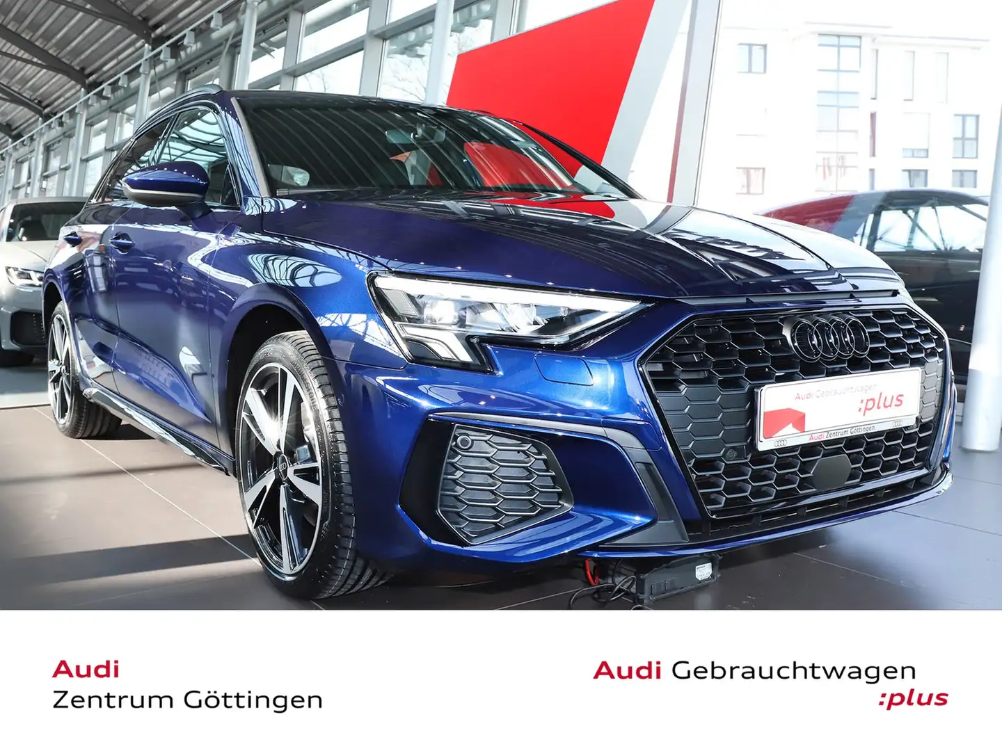 Audi A3 Sportback S line 40 TFSIe AHK+LED+SOUND Azul - 2