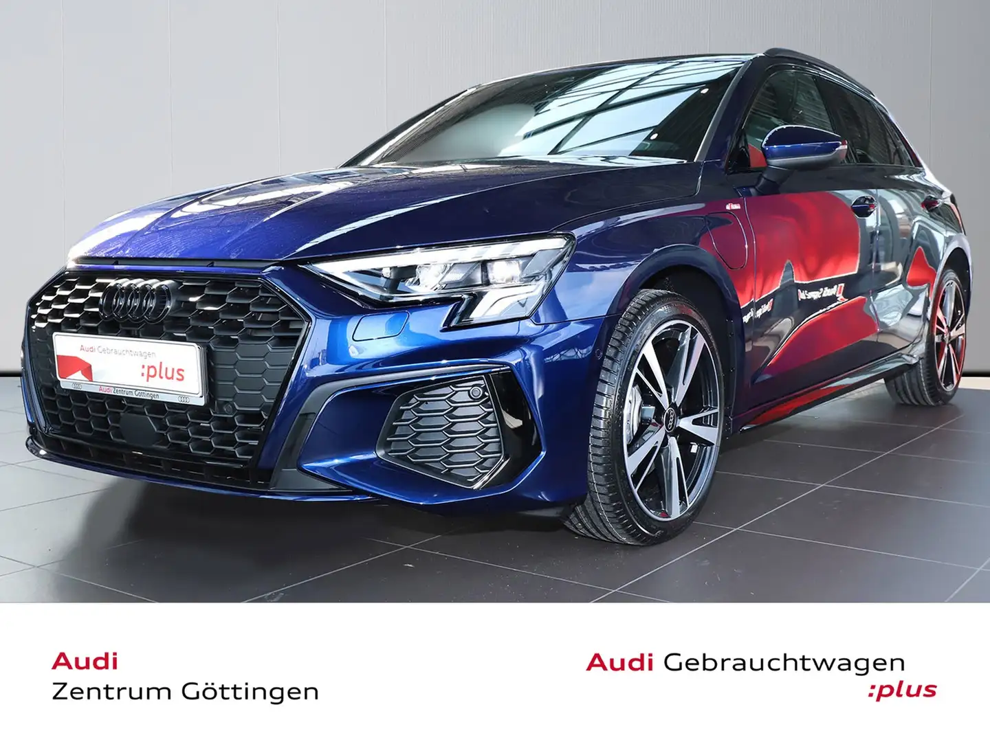 Audi A3 Sportback S line 40 TFSIe AHK+LED+SOUND Blau - 1