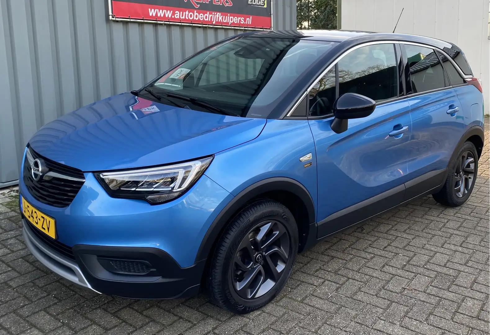Opel Crossland X 1.2 Edition 2020 Airco.Cruise.Lm.velgen.Electr.pak Bleu - 2