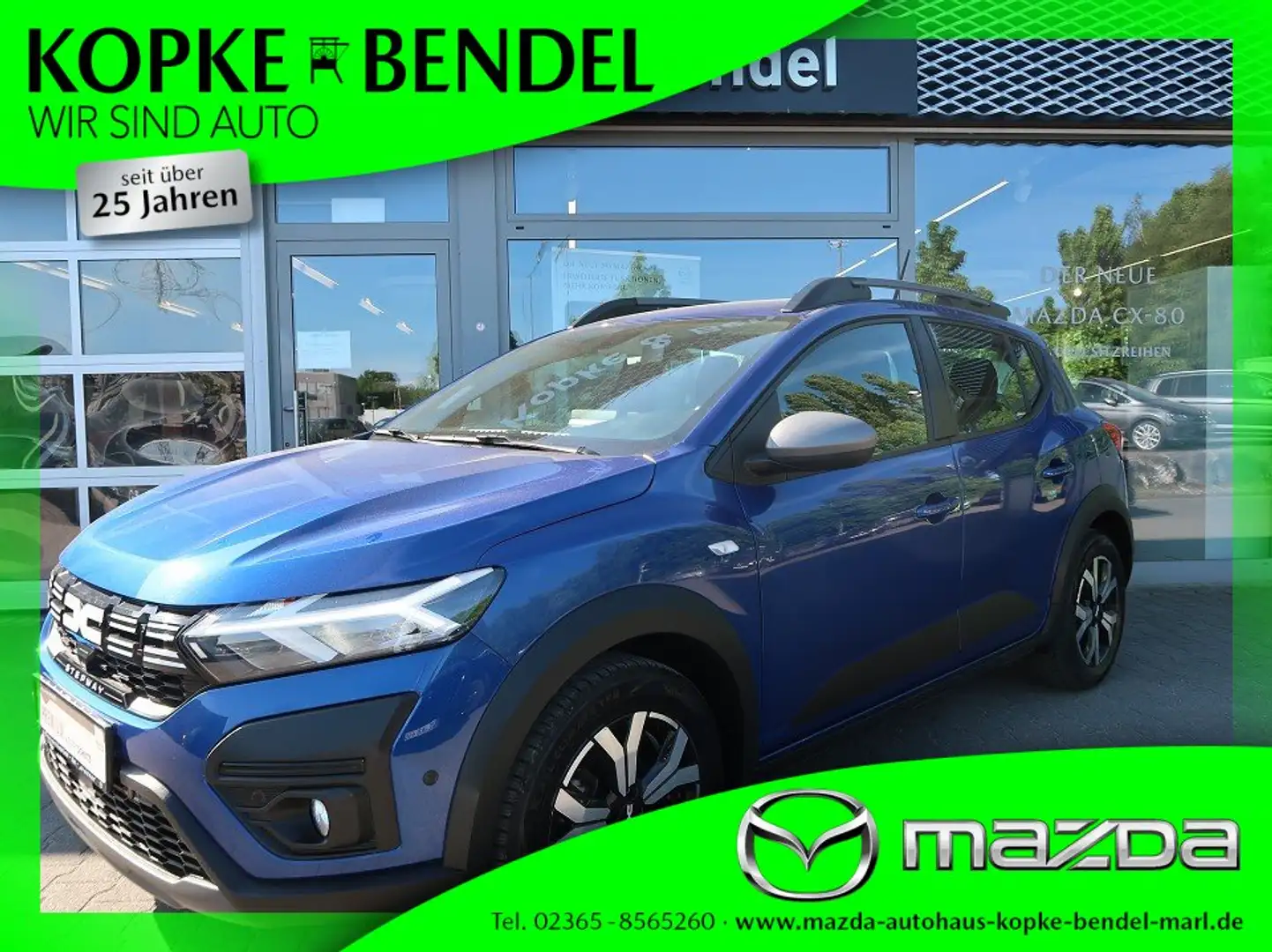 Dacia Sandero STEPWAY III Expression +*1. Hand*Komplettausstattu Blauw - 1