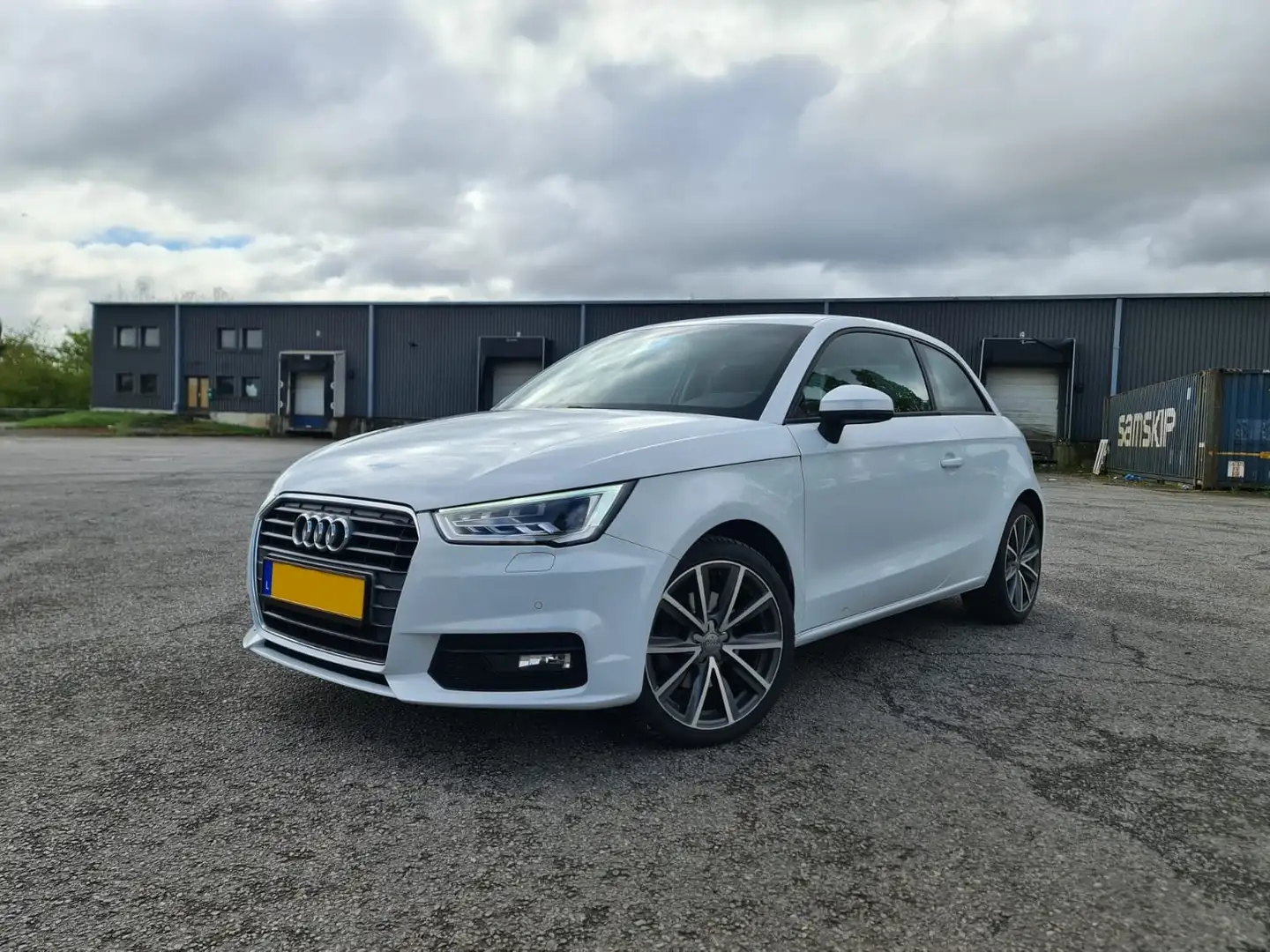 Audi A1 1.6 TDi 116 Ambition Luxe S-Tronic 7 Blanc - 1