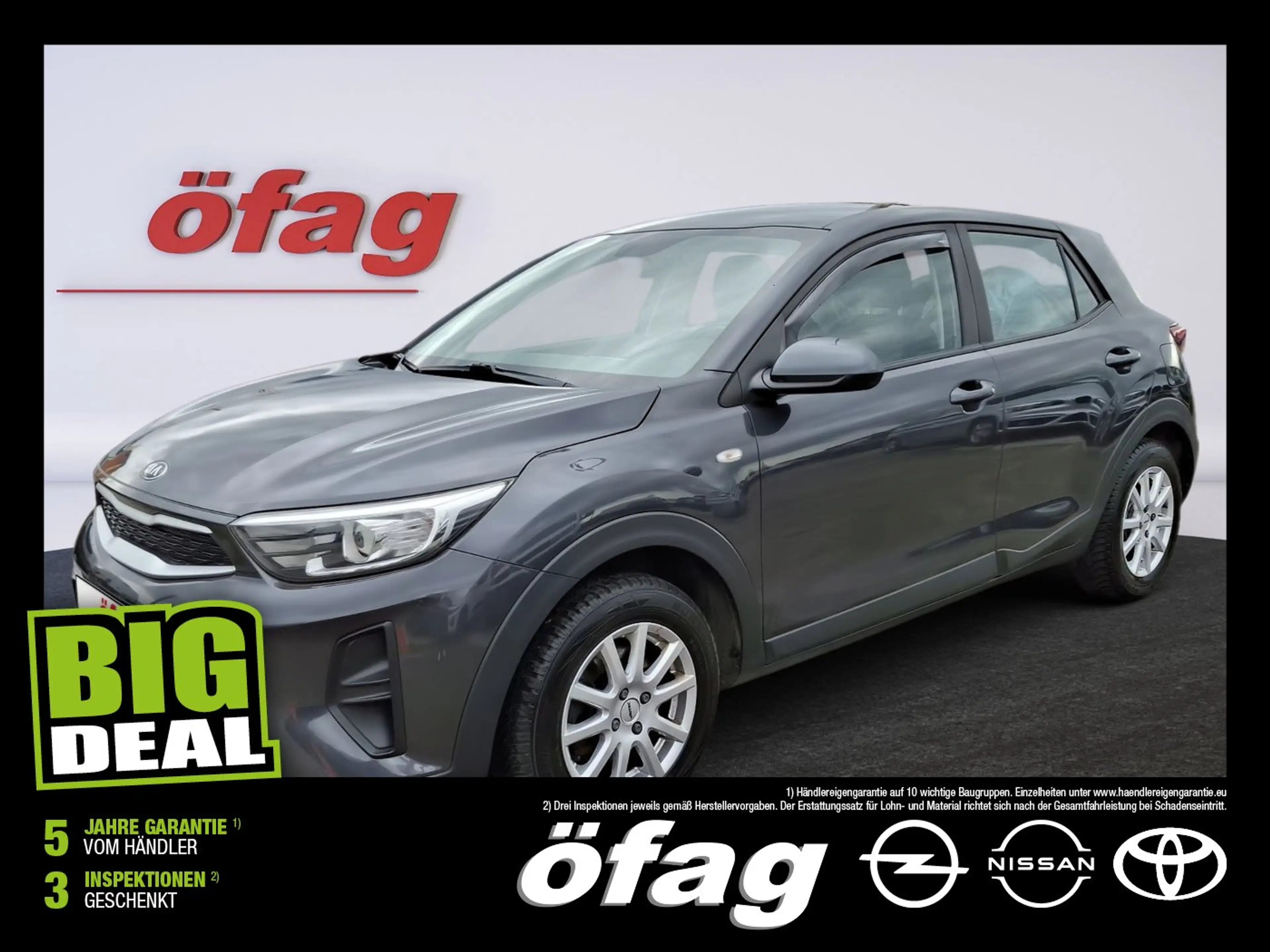 Kia Stonic 1.25 MPI ISG Titan AHK+SHZ+LM