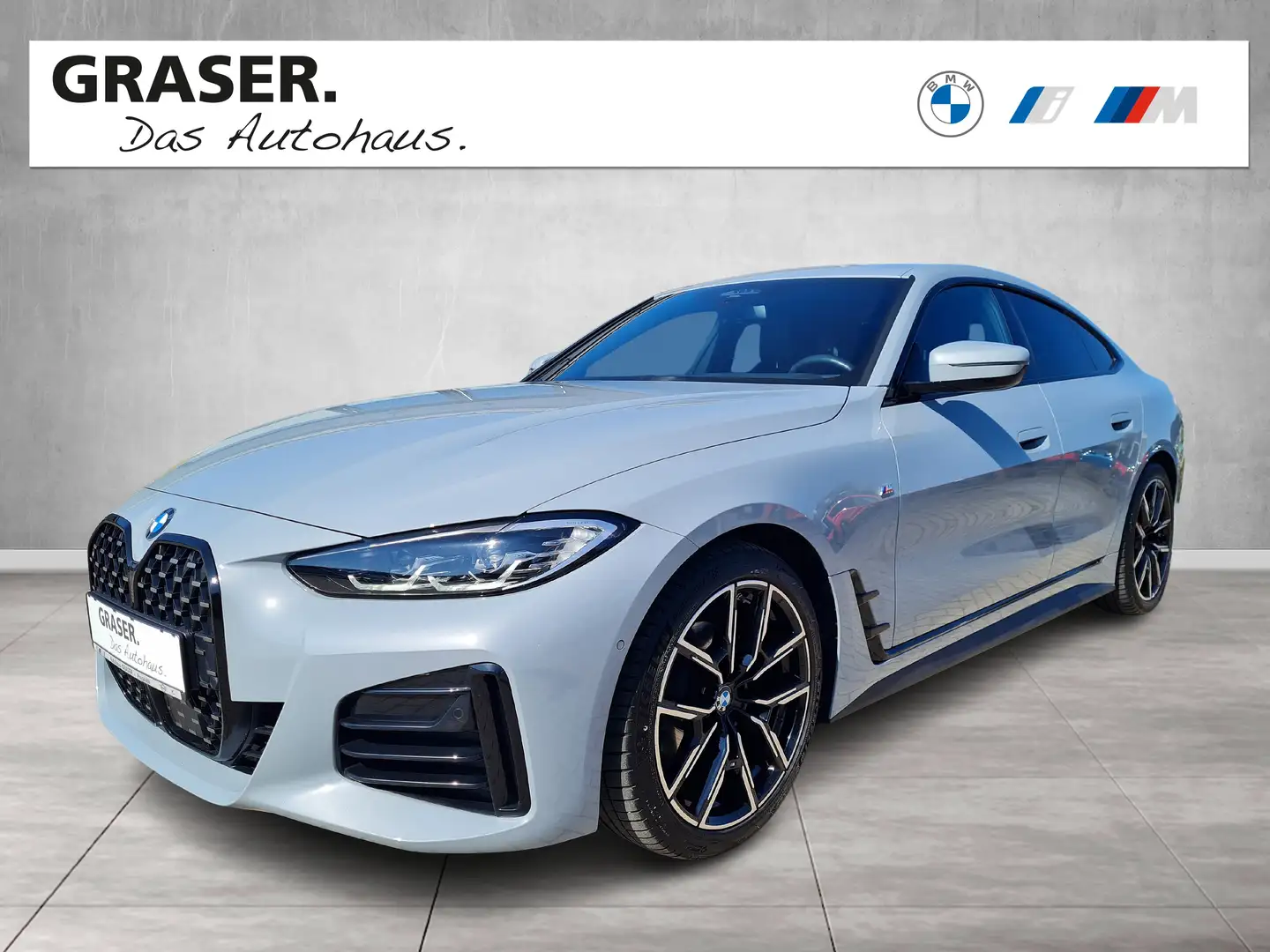 BMW 420 d xDrive Gran Coupé M Sportpaket HiFi DAB siva - 1