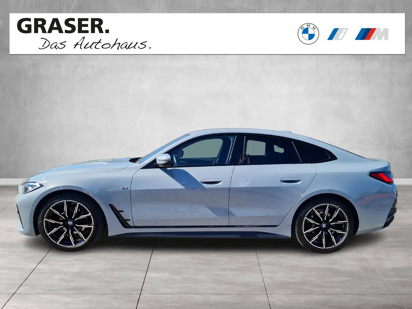 BMW 420 d xDrive Gran Coupé M Sportpaket HiFi DAB siva - 2