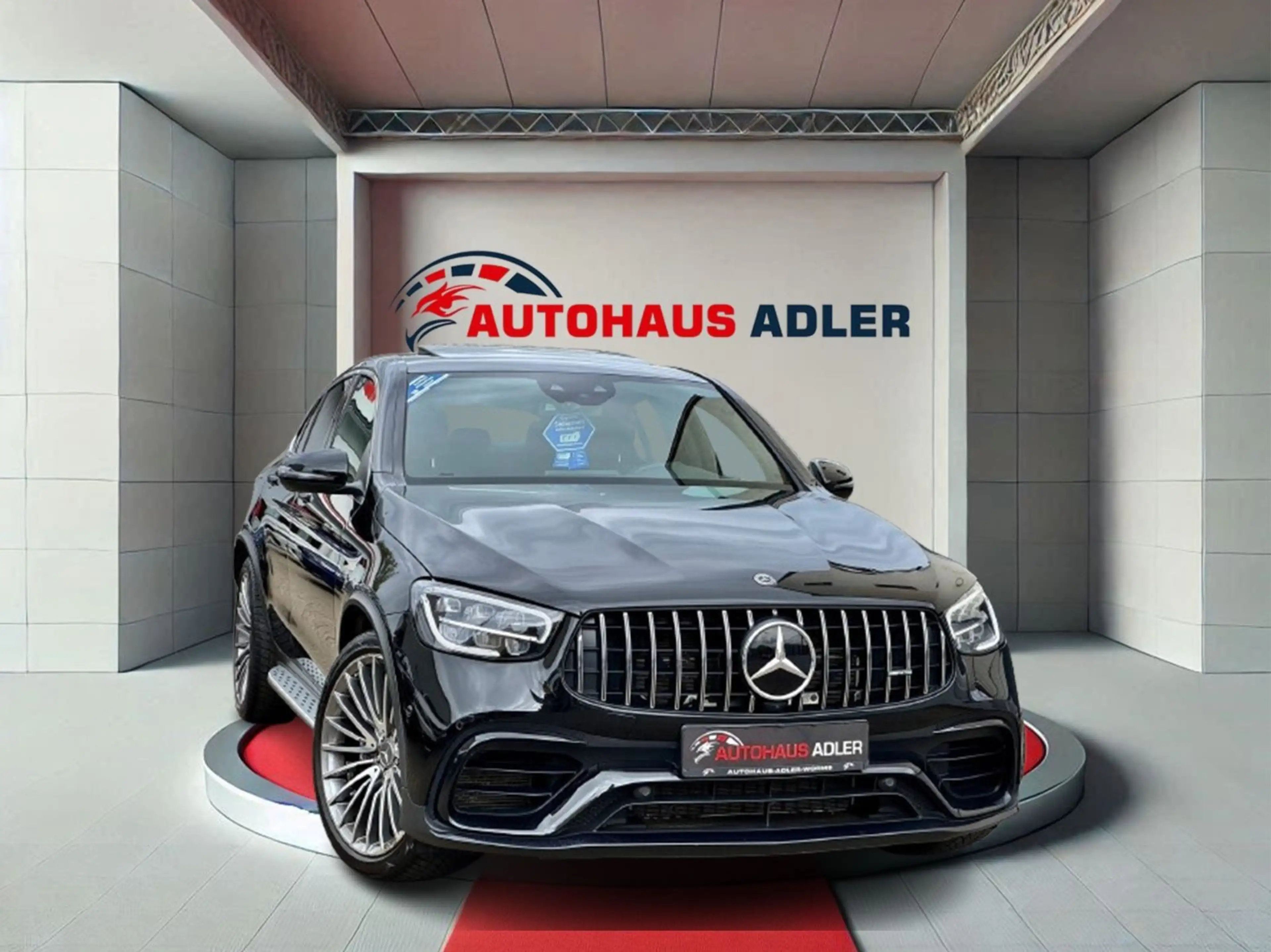 Mercedes-Benz GLC 63 AMG COUPE 4M+1HD*DISTR*SD*LED*AEROKIT*19%