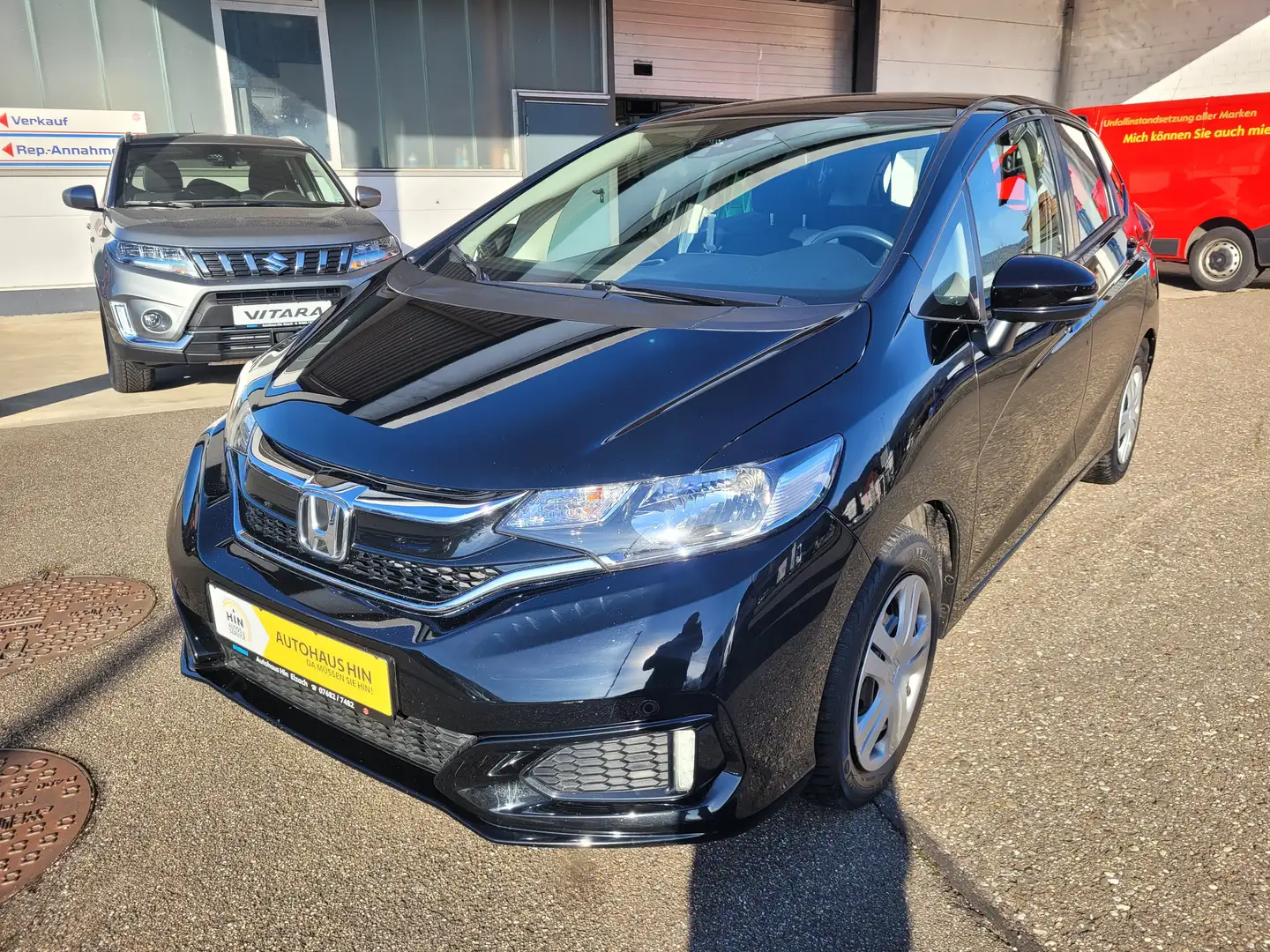 Honda Jazz Comfort 1,4 Navi. (12 Monate Garantie sehr gepfl.) Schwarz - 1
