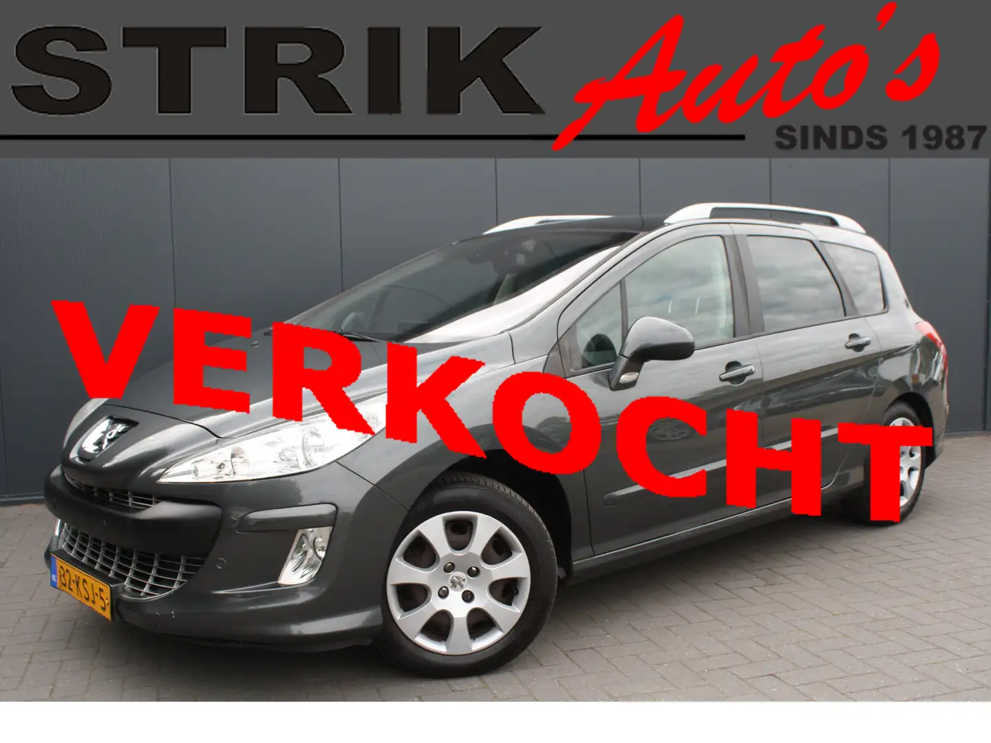 Peugeot 308 SW 1.6 VTi XS AUTOMAAT - LPG G3 - NAVIGATIE - CLIM Grijs - 1
