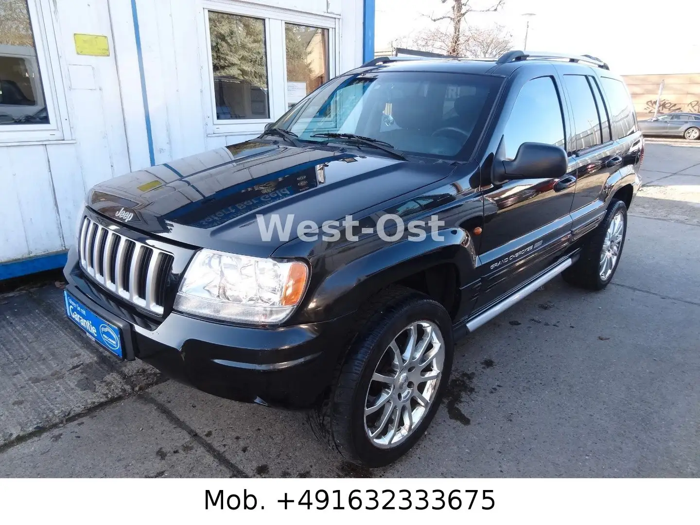 Jeep Grand Cherokee 2.7 CRD Limited Automat Leder AHK Schwarz - 1