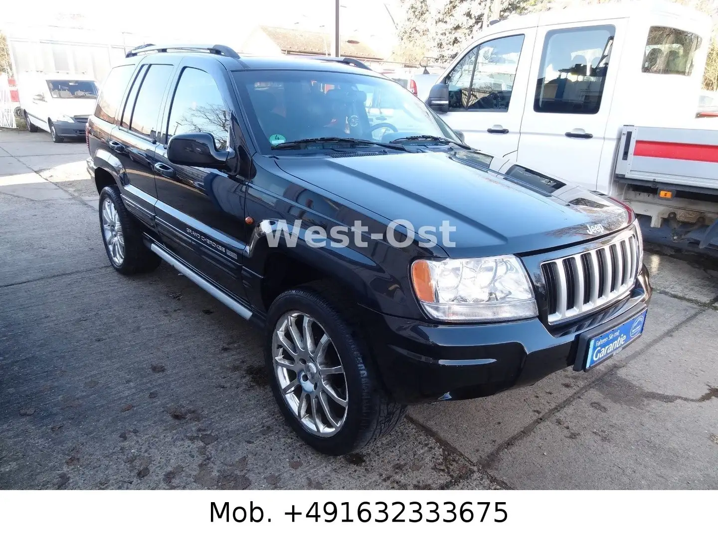 Jeep Grand Cherokee 2.7 CRD Limited Automat Leder AHK Schwarz - 2