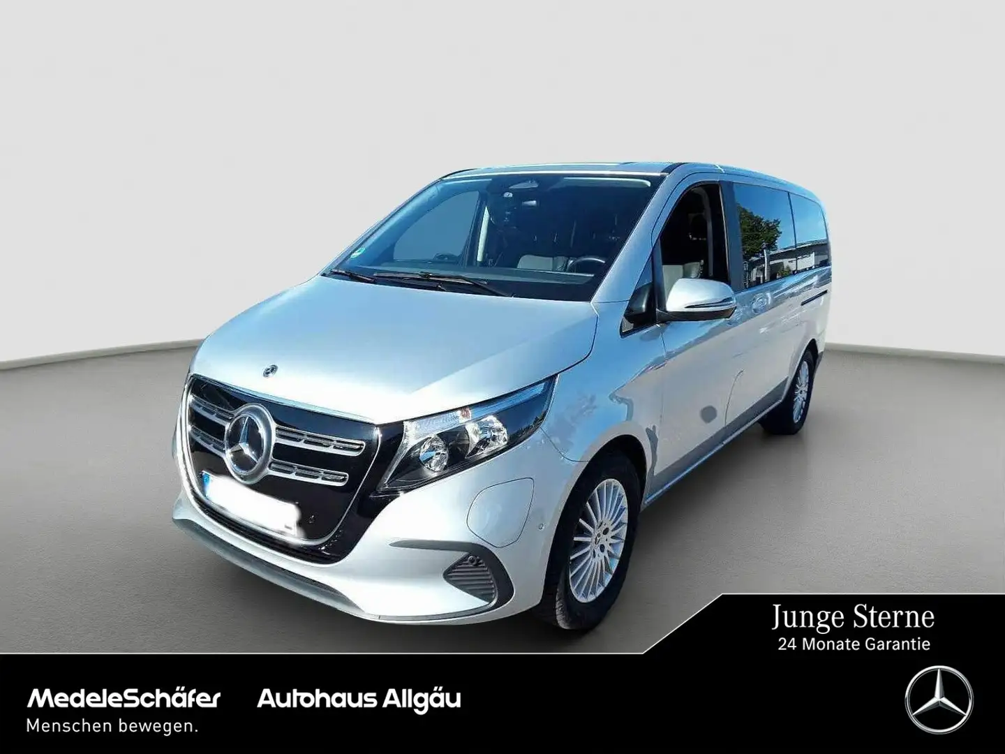 Mercedes-Benz EQV 300 EQV 300 Lang 8 SITZE LEDER WIDESCREEN DISTRONIC Silber - 1