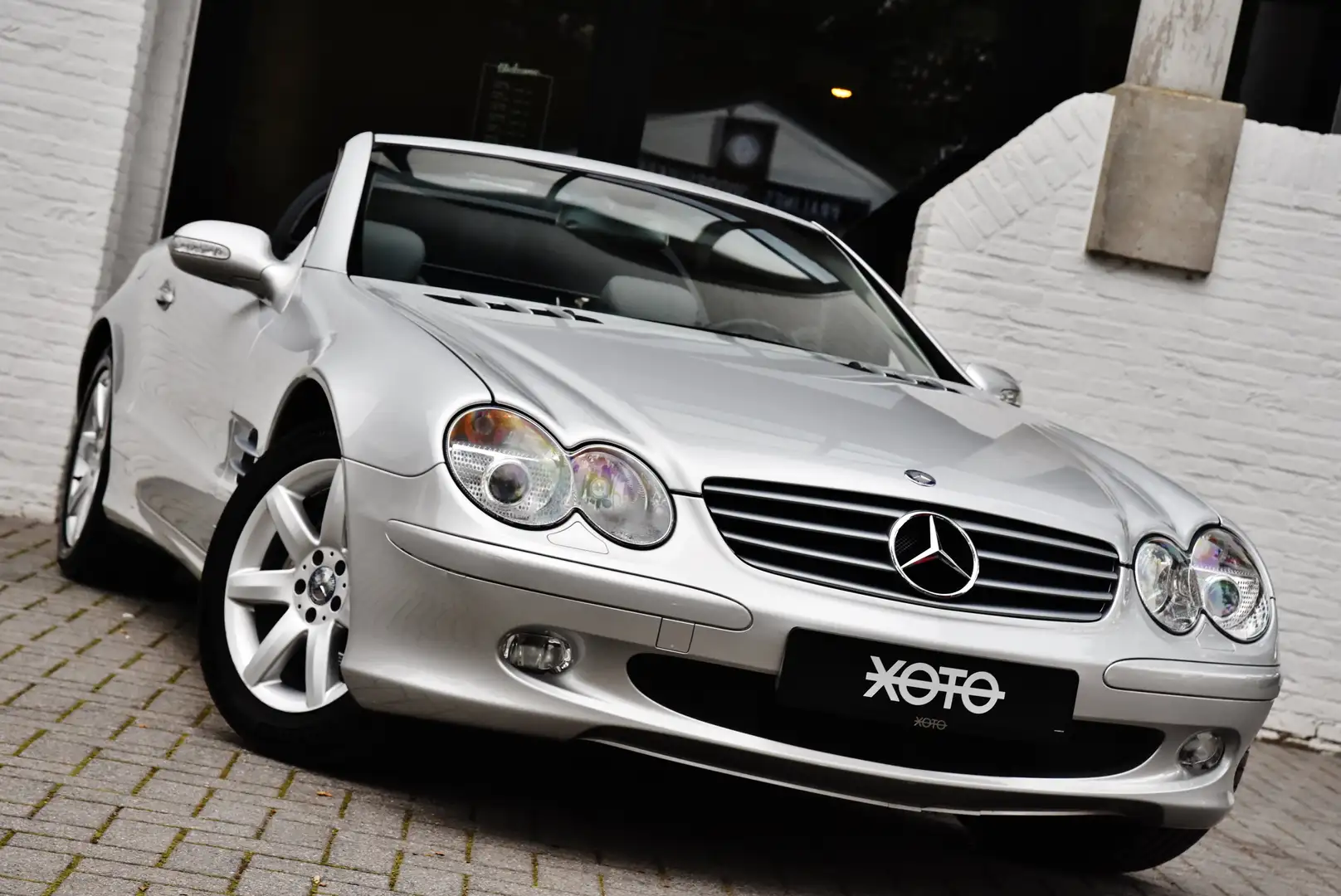 Mercedes-Benz SL 500 AUT. *** 1HD. / FULL MERCEDES HISTORY *** Silber - 2