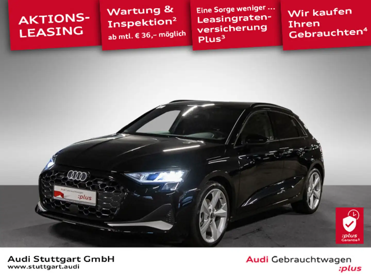 Audi A3 advanced 35 TFSI S Tronic Schwarz - 1