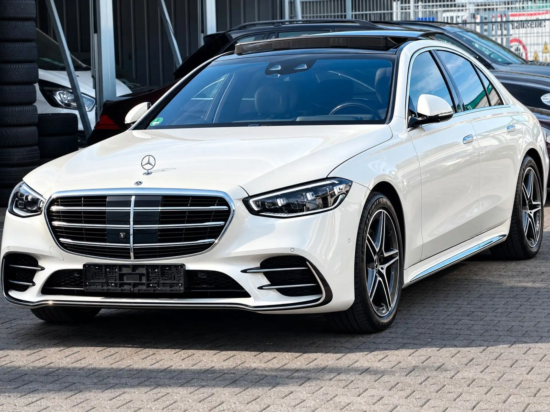 벤츠 Mercedes-Benz S-Class S 500 2021 흰색 사진 3