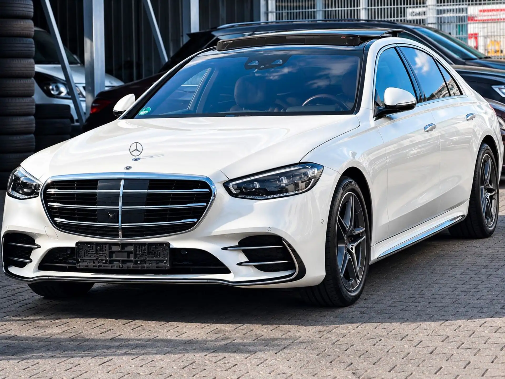 벤츠 Mercedes-Benz S-Class S 500 2021 흰색 사진 1