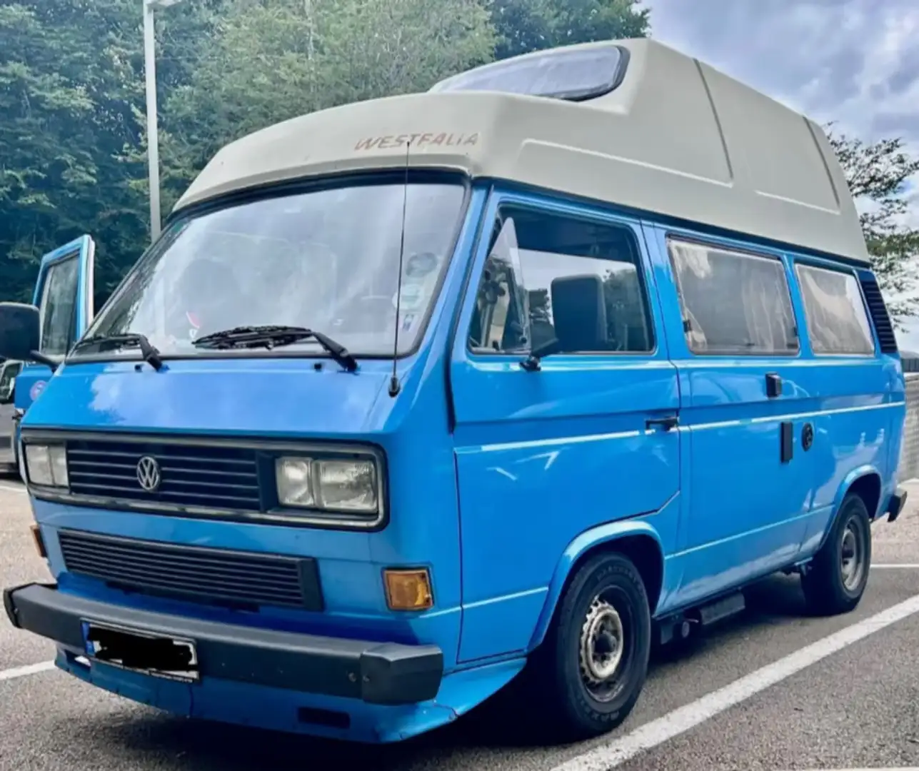 Volkswagen T3 Westfalia Blau - 1