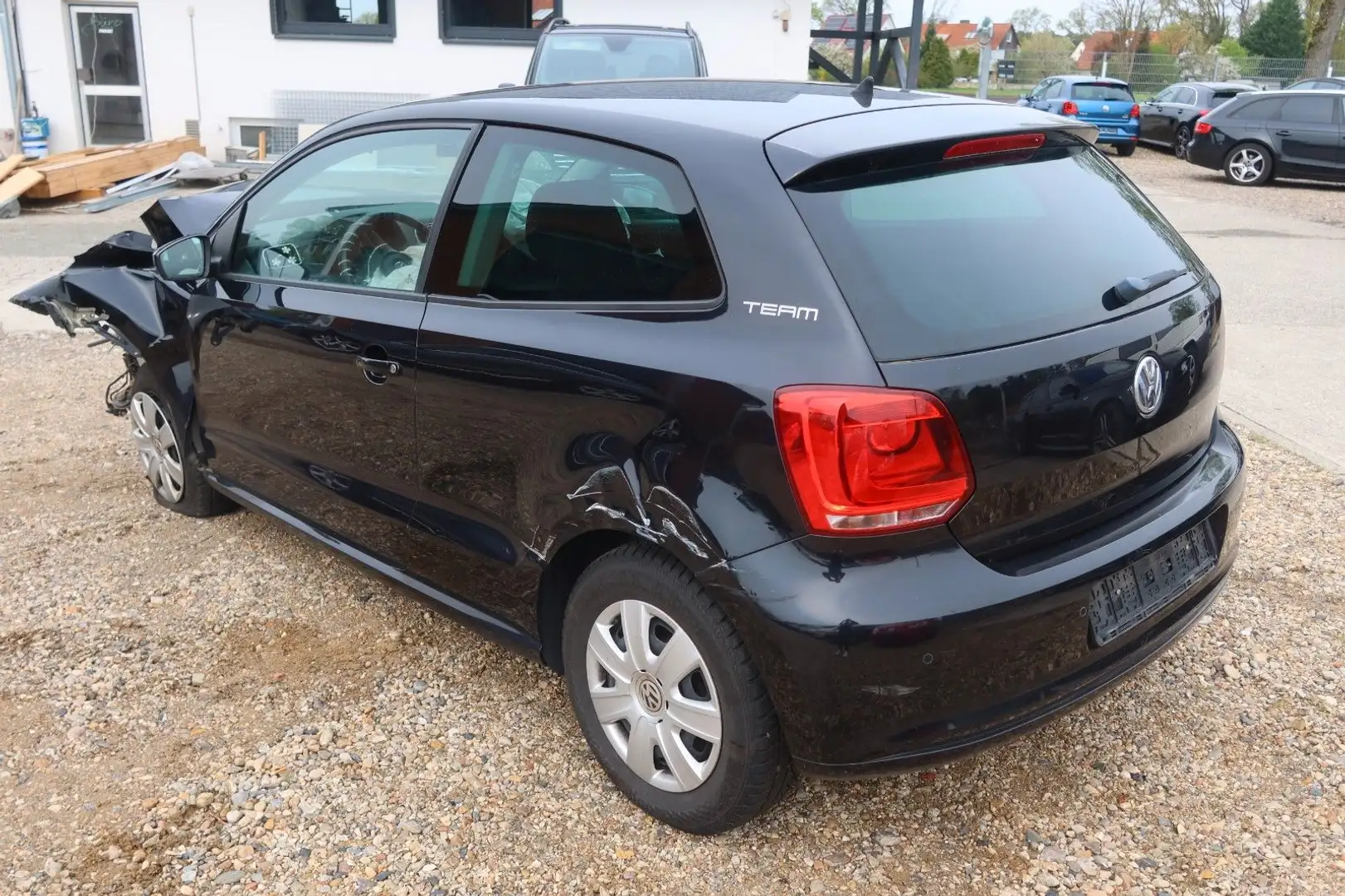 Volkswagen Polo V Team| Schwarz - 2