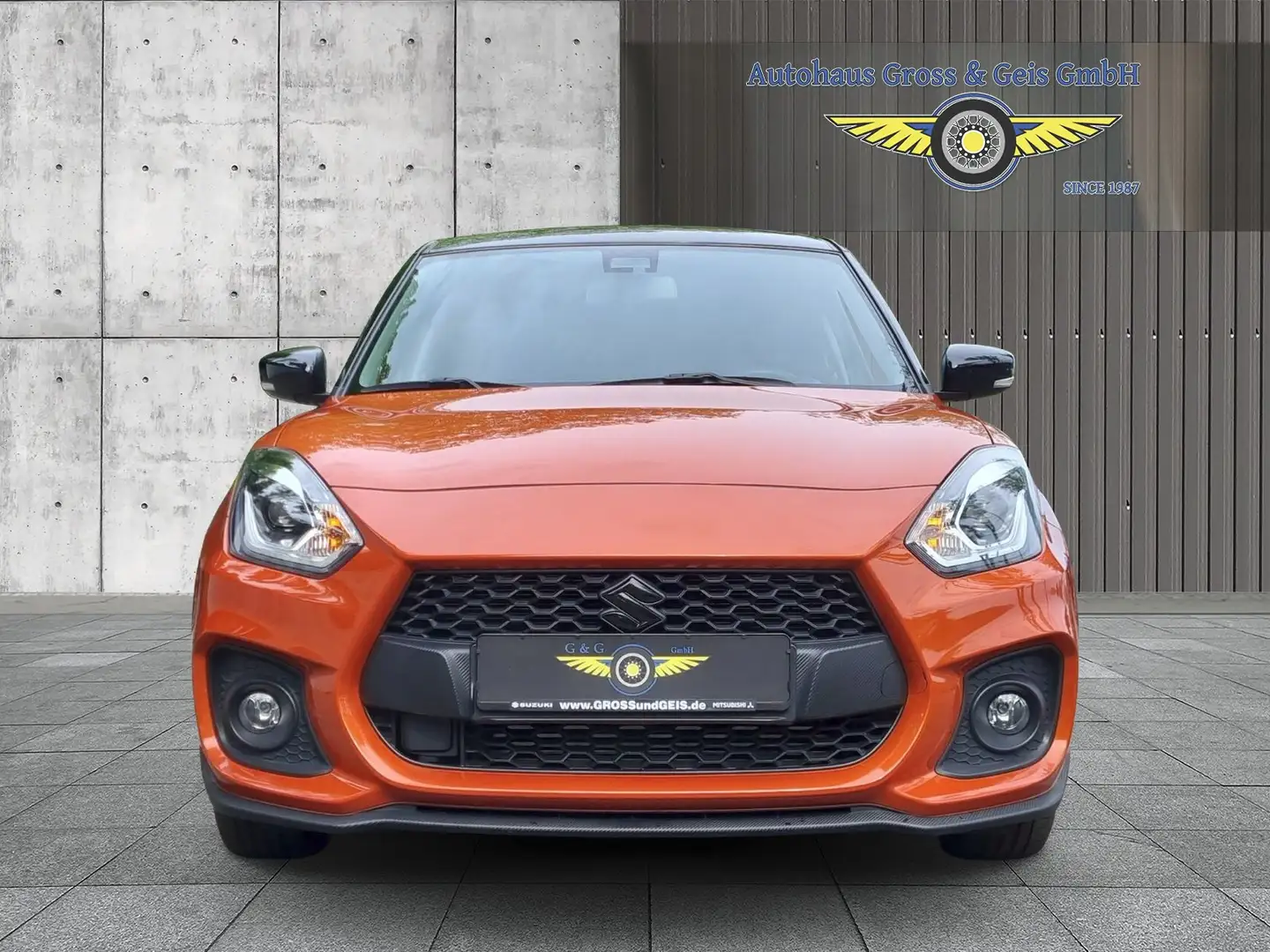 Suzuki Swift Sport 1.4 Turbo Mild-Hybrid Garantie Orange - 1