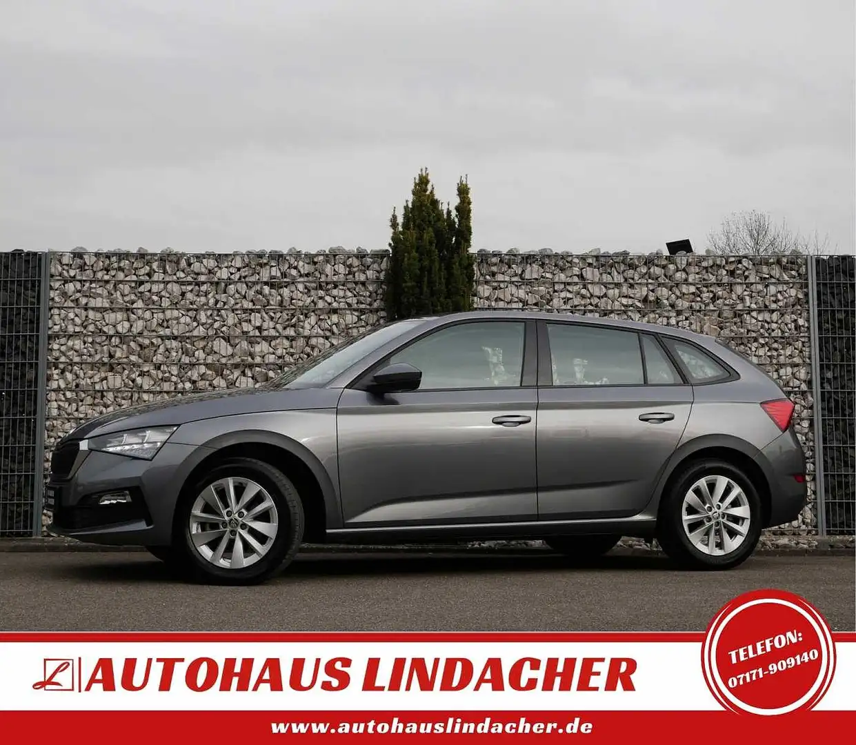 Skoda Scala 1.0 TSI Ambition I 1.Hand Grau - 2