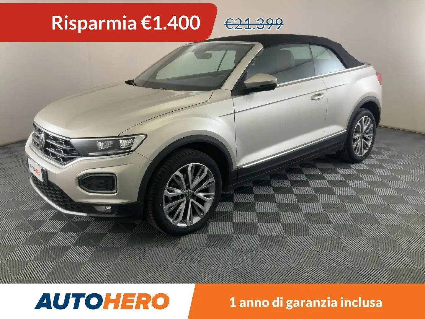 Volkswagen T-Roc 1.0 TSI Style Argento - 1