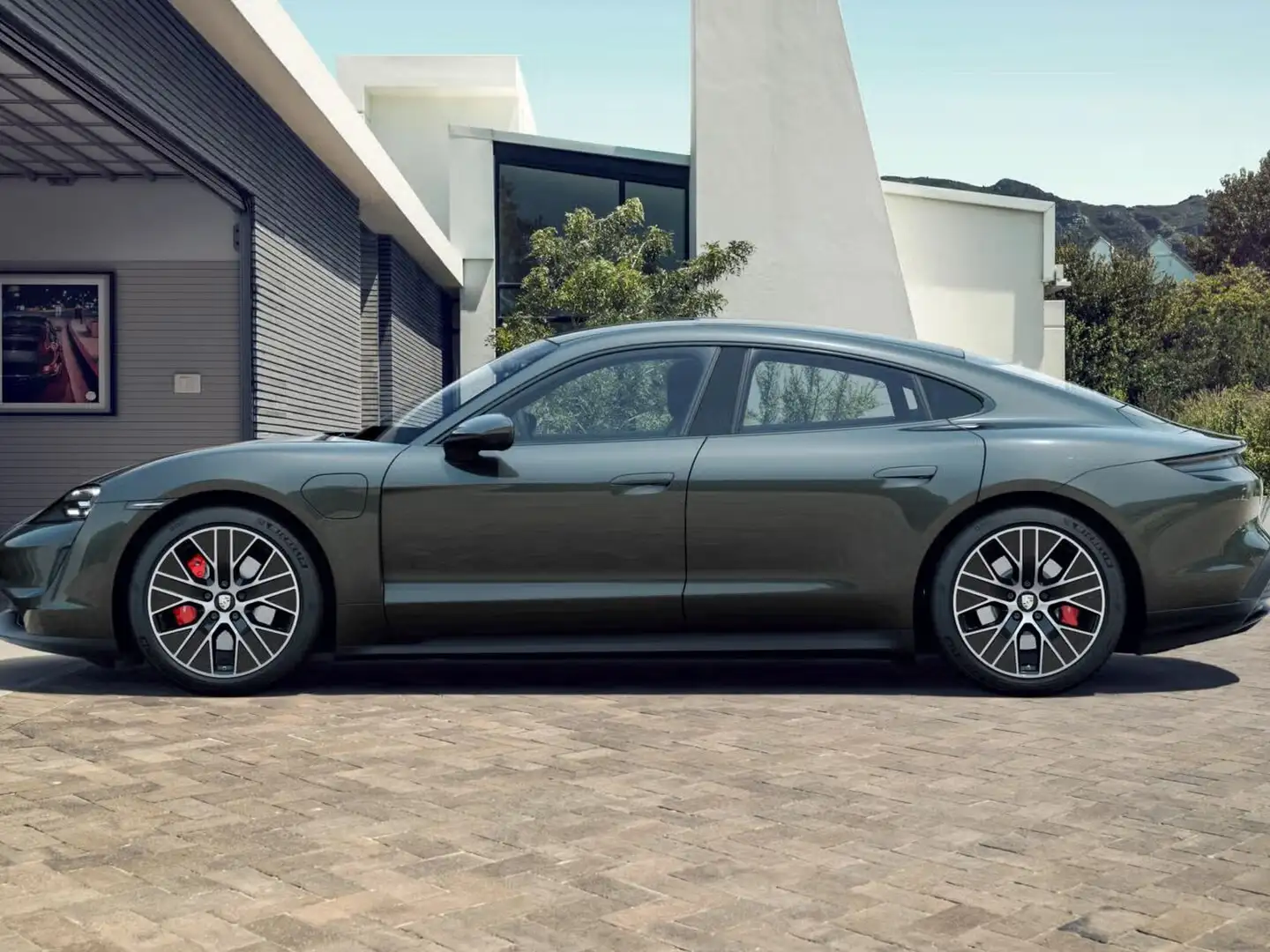 Porsche Taycan 4s Grigio - 2