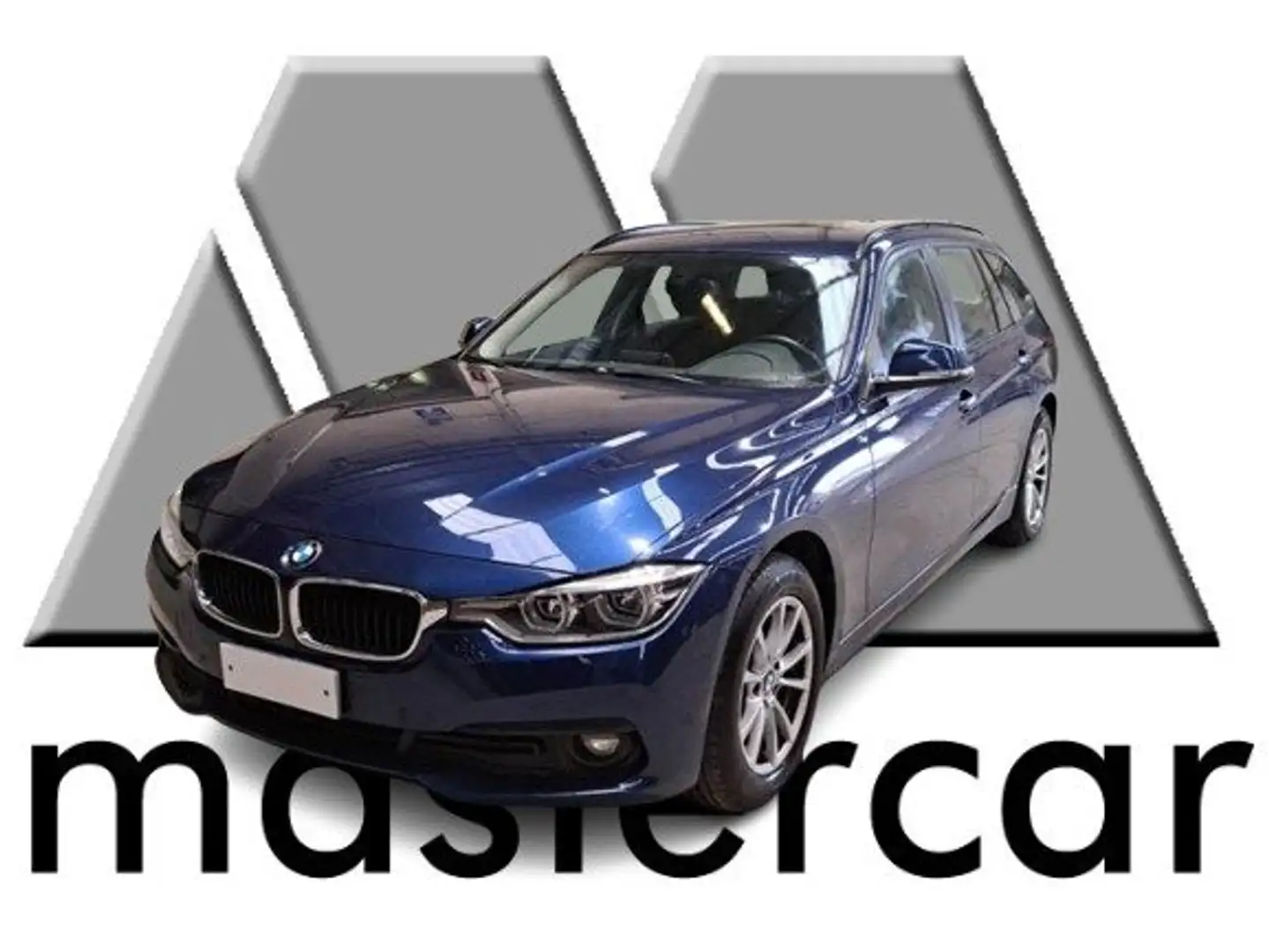 BMW 318 318d Touring Business Advantage - targa FX690DT - Blu/Azzurro - 1