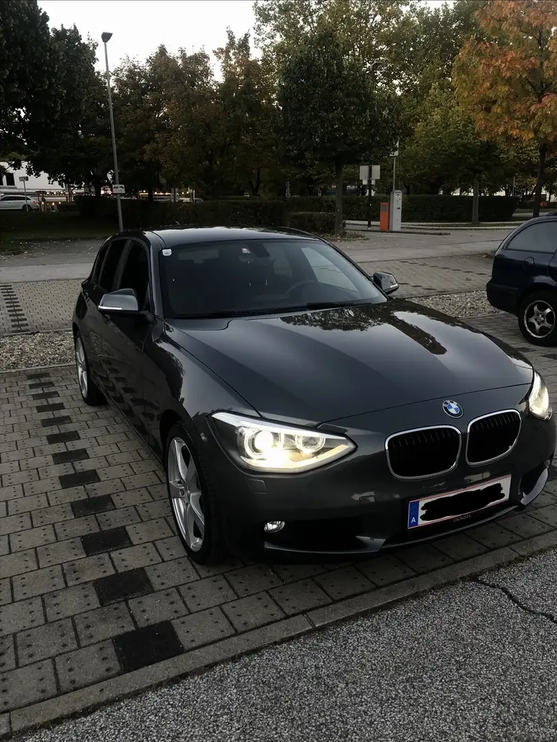 BMW 114 114d 5-Türer F20, SCHWARZER DACHHIMMEL, LED Grau - 1