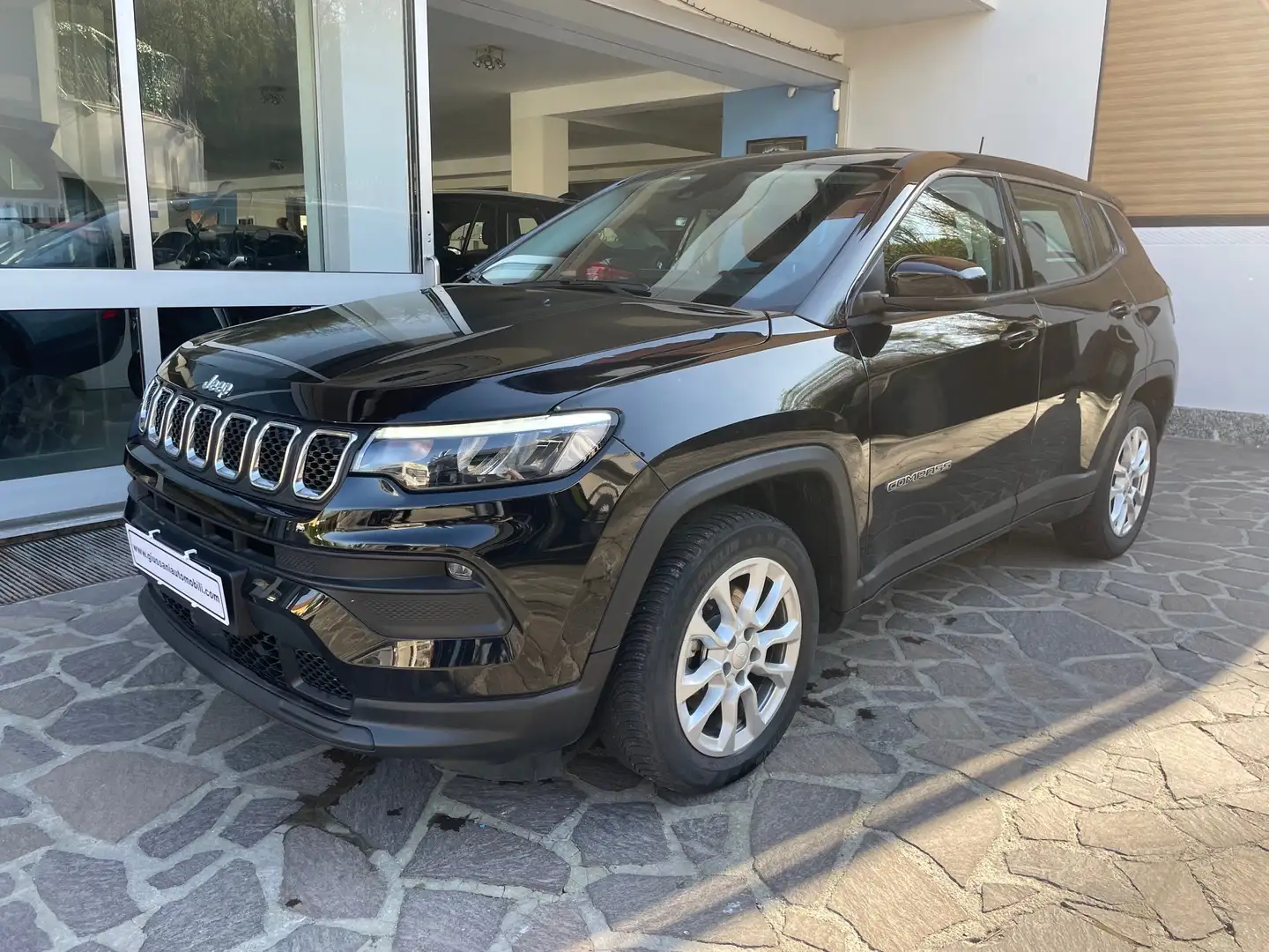 Jeep Compass 1.5 turbo t4 mhev Business 2wd 130cv dct STUPENDA Nero - 1