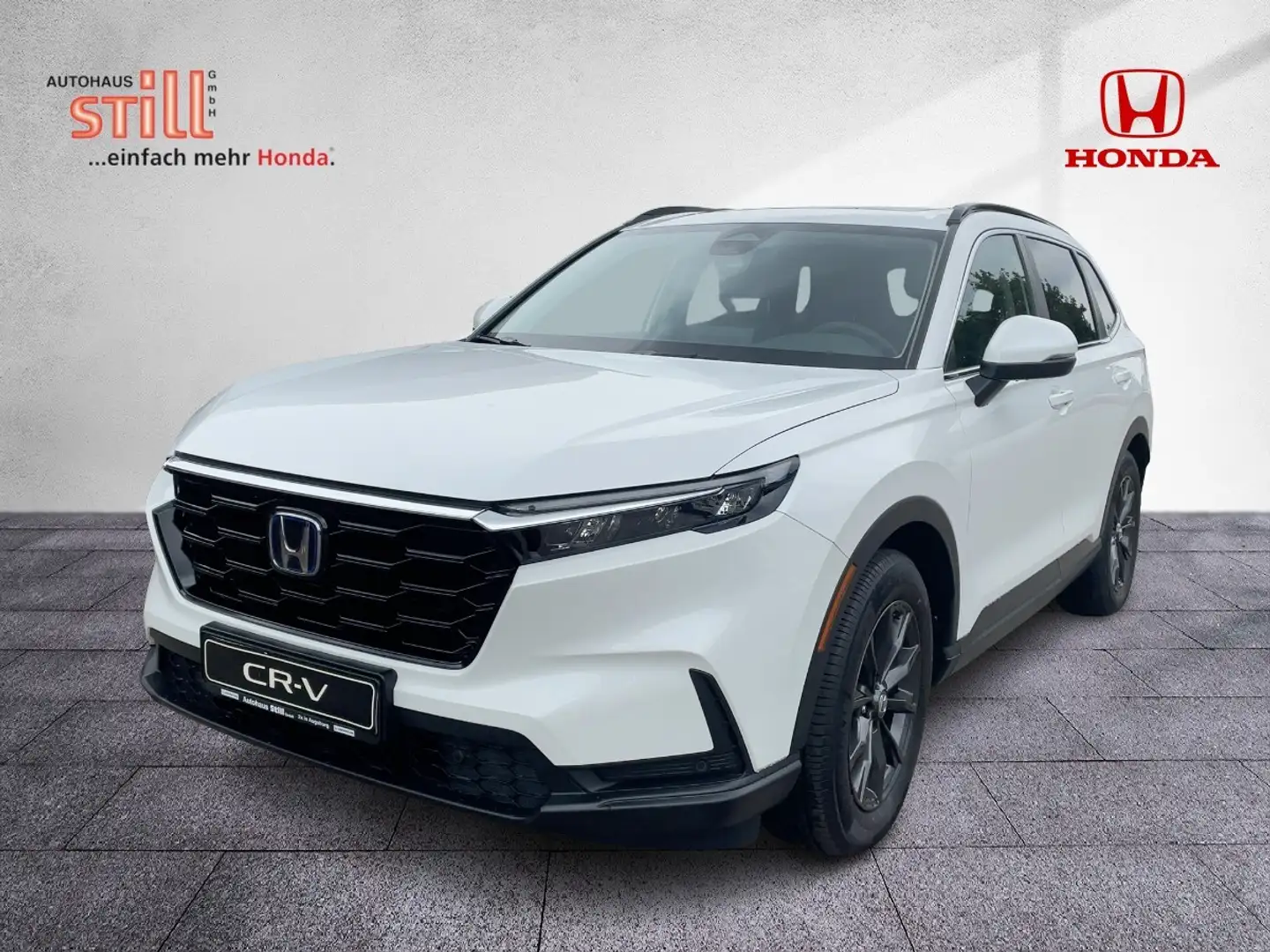 Honda CR-V 2.0 i e:HEV Elegance 2WD Navi* Leder* Pano* Weiß - 2