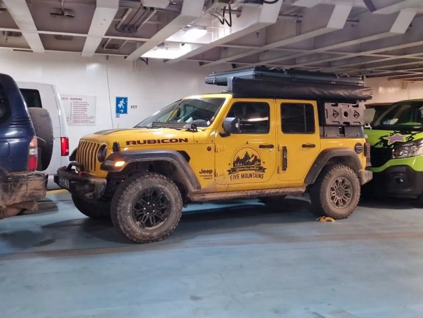 Jeep Wrangler Wrangler Unlimited 2.2 CRDi Hardtop AWD Automatik Gelb - 2
