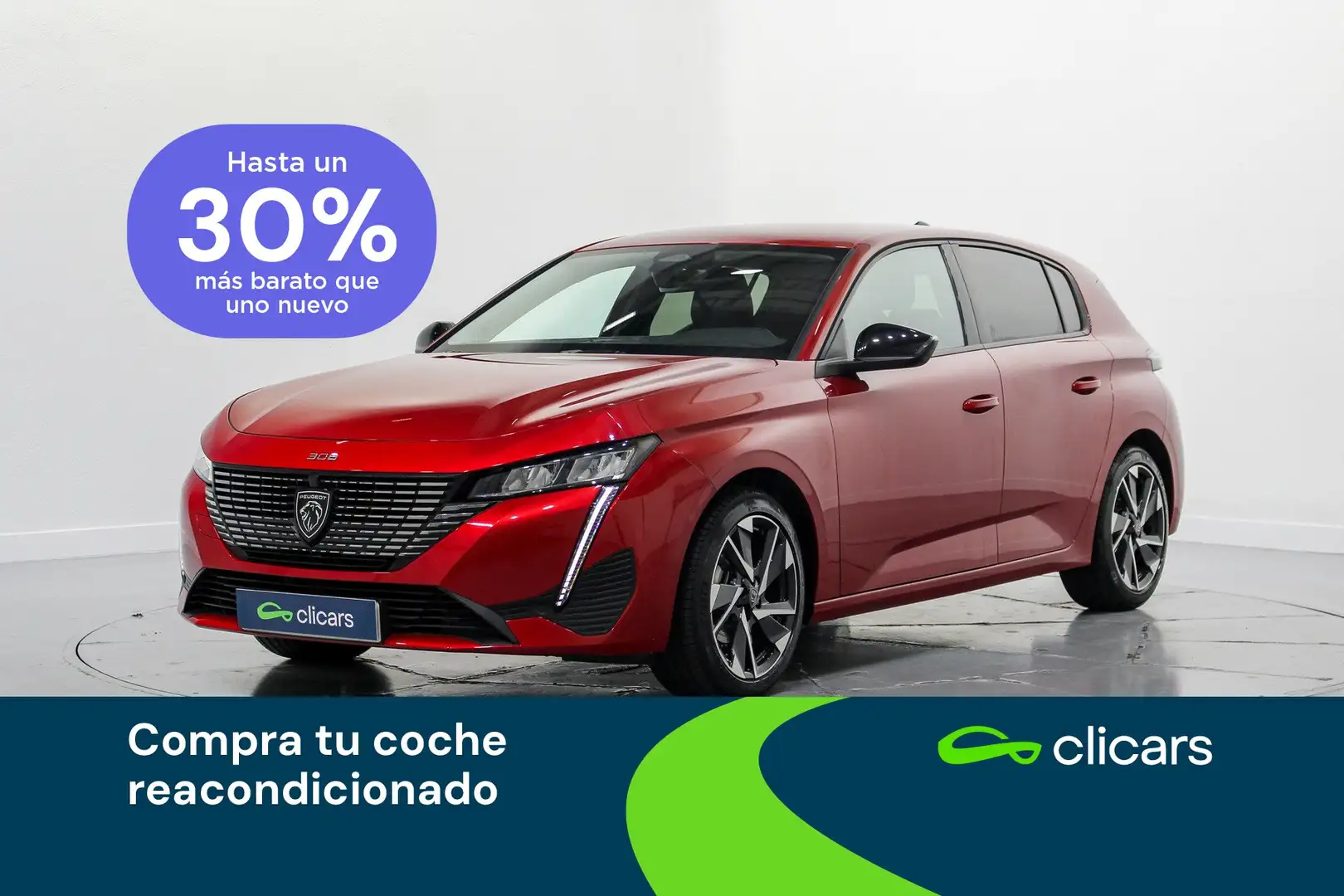 Peugeot 308 1.2 PureTech S&S Allure 130 Rojo - 1