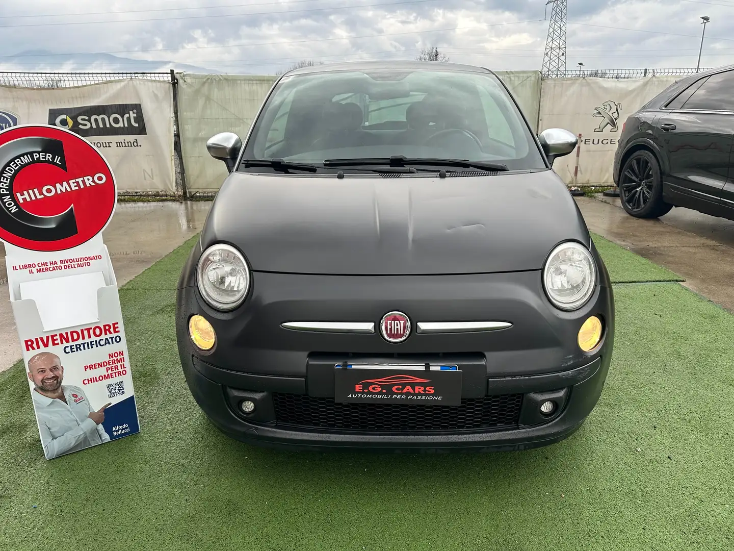 Fiat 500 1.2 SPORT*69CV*NAVI*KAMERA*PELLE*BLUETOOTH* Grau - 2