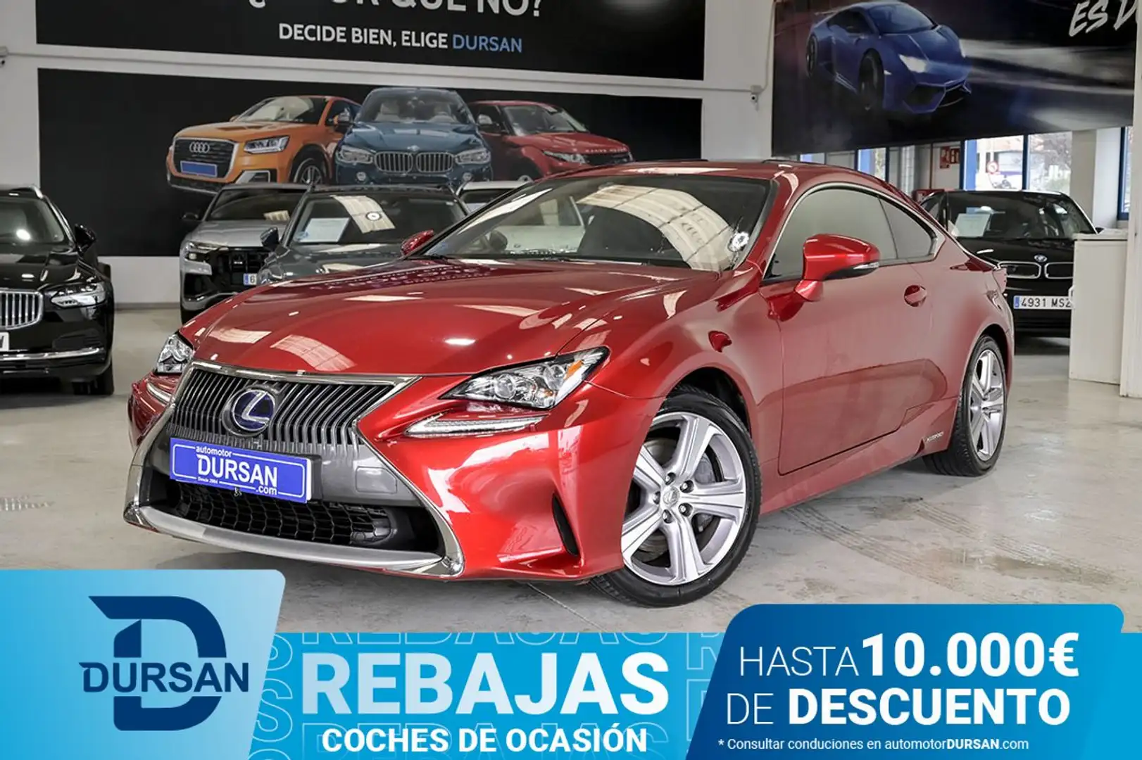 Lexus RC 300h 2.5  Executive Rood - 1