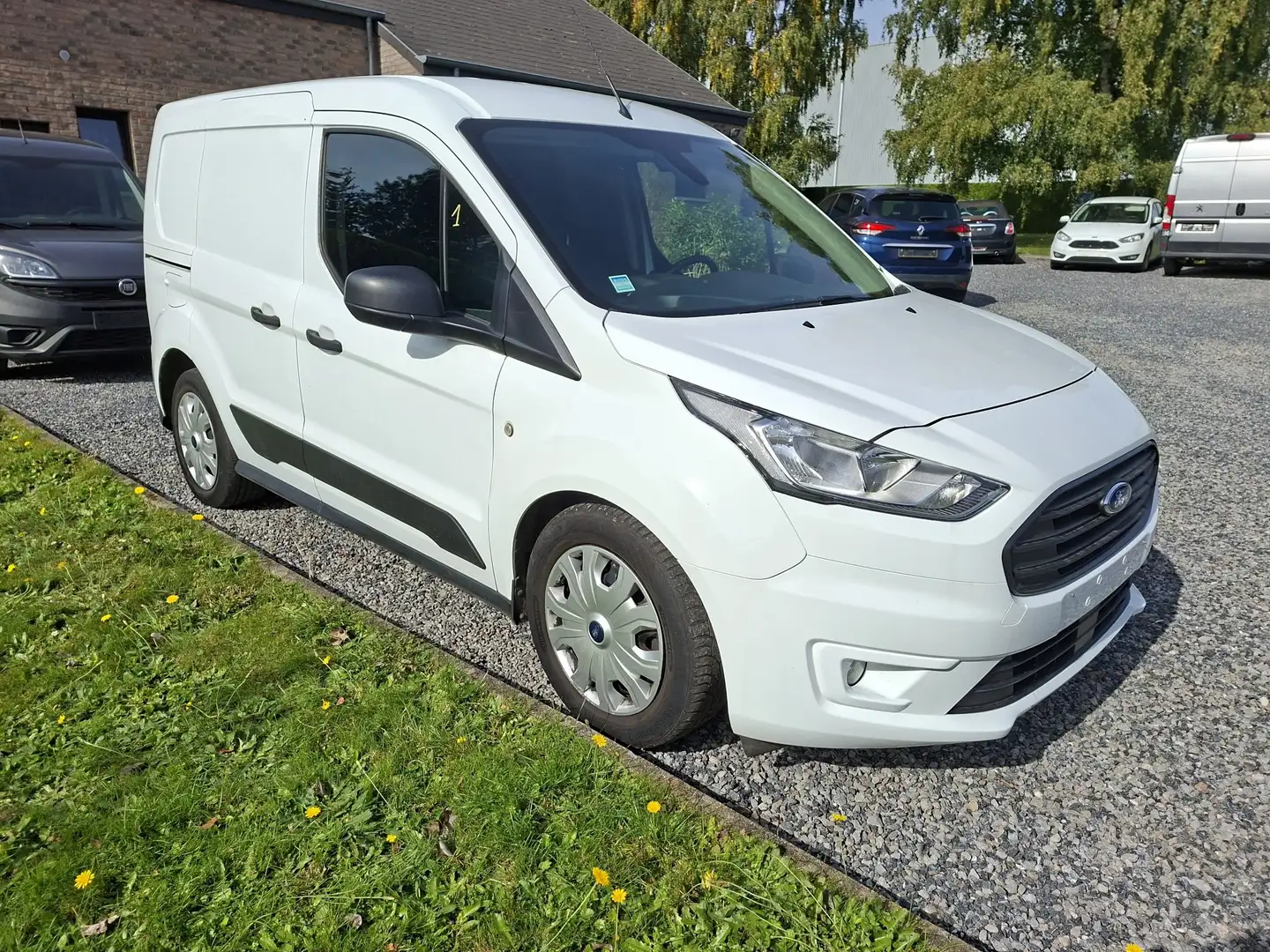Ford Transit Connect 220 HD 1.5 TDCi airco TVAC Blanc - 1