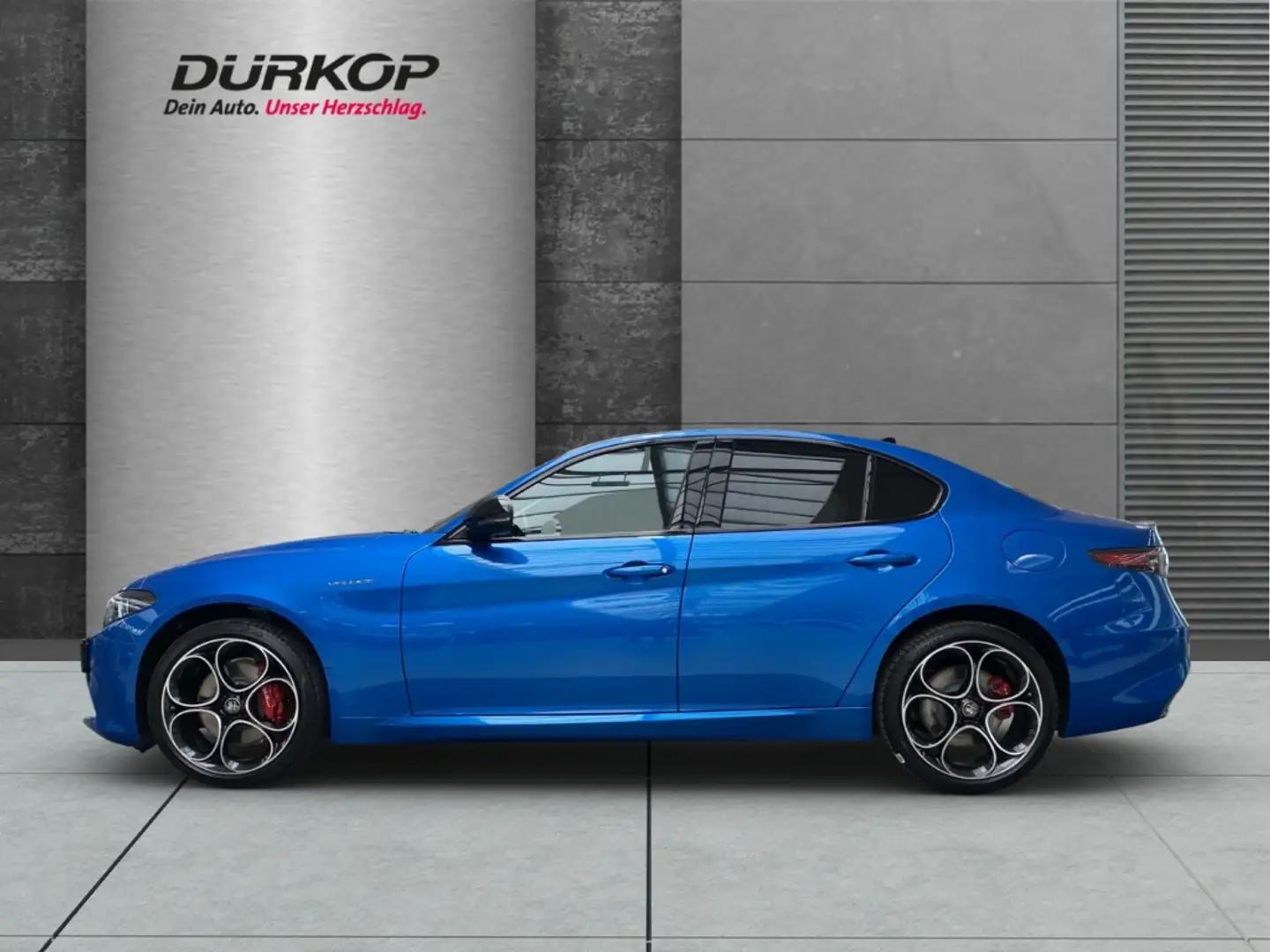 Alfa Romeo Giulia Q4 16V EU6e 2.0 Turbo Veloce El. Fondsitzverst. Na Blau - 2