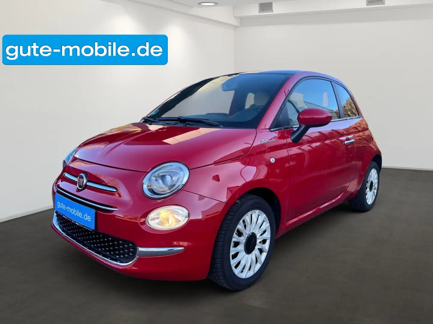 Fiat 500 Dolcevita 1.0 Hybrid GSE 51KW 70PS VERFÜGBAR Rood - 1